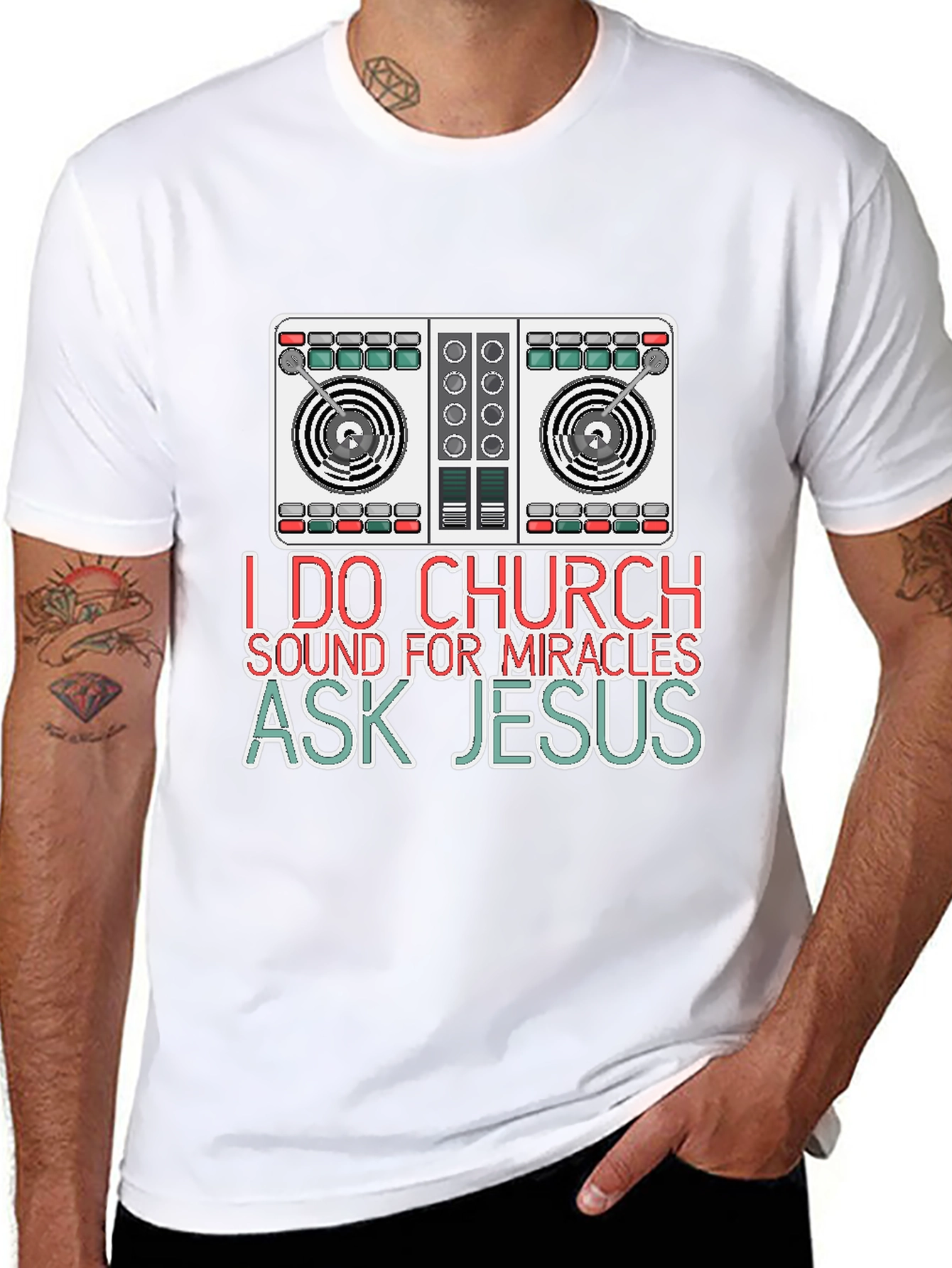 I Do Church Sound for Miracles T-Shirt