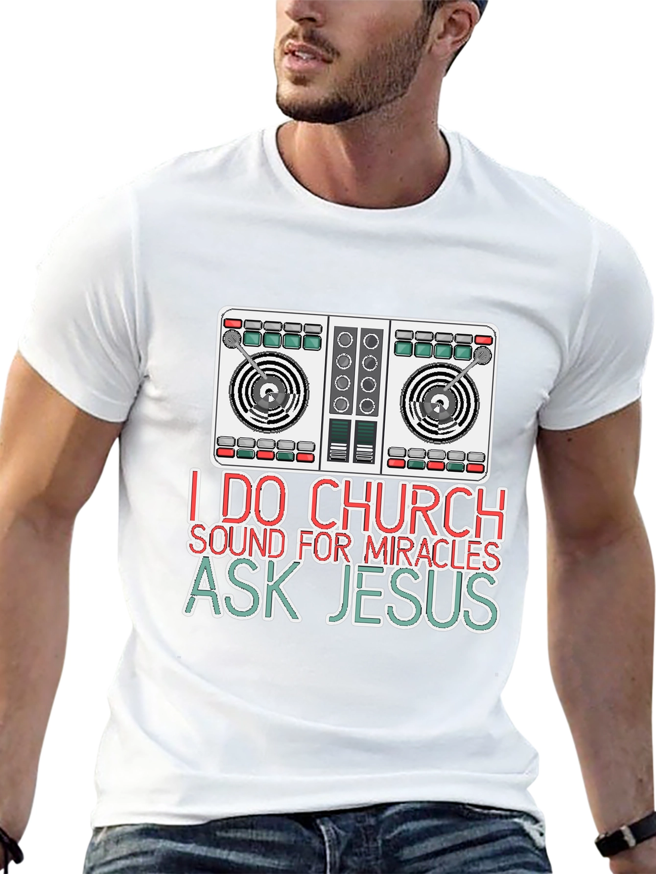 I Do Church Sound for Miracles T-Shirt