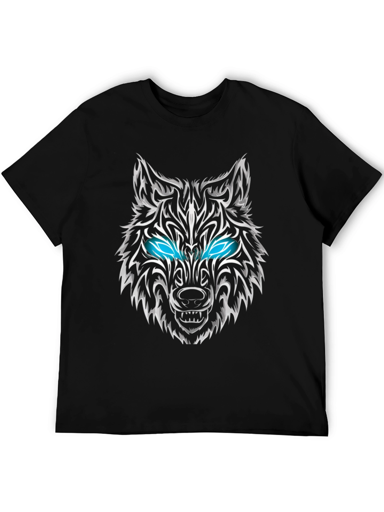Wolf Graphic Tee - Black T-Shirt