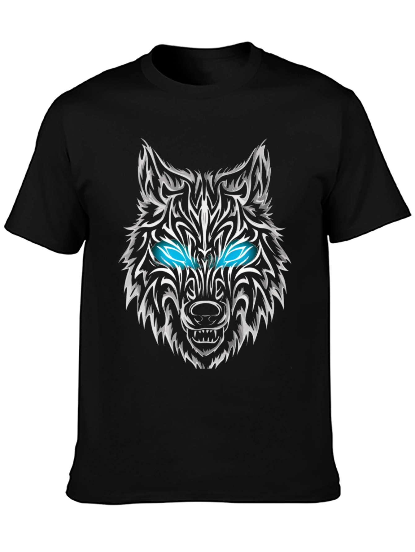 Wolf Graphic Tee - Black T-Shirt