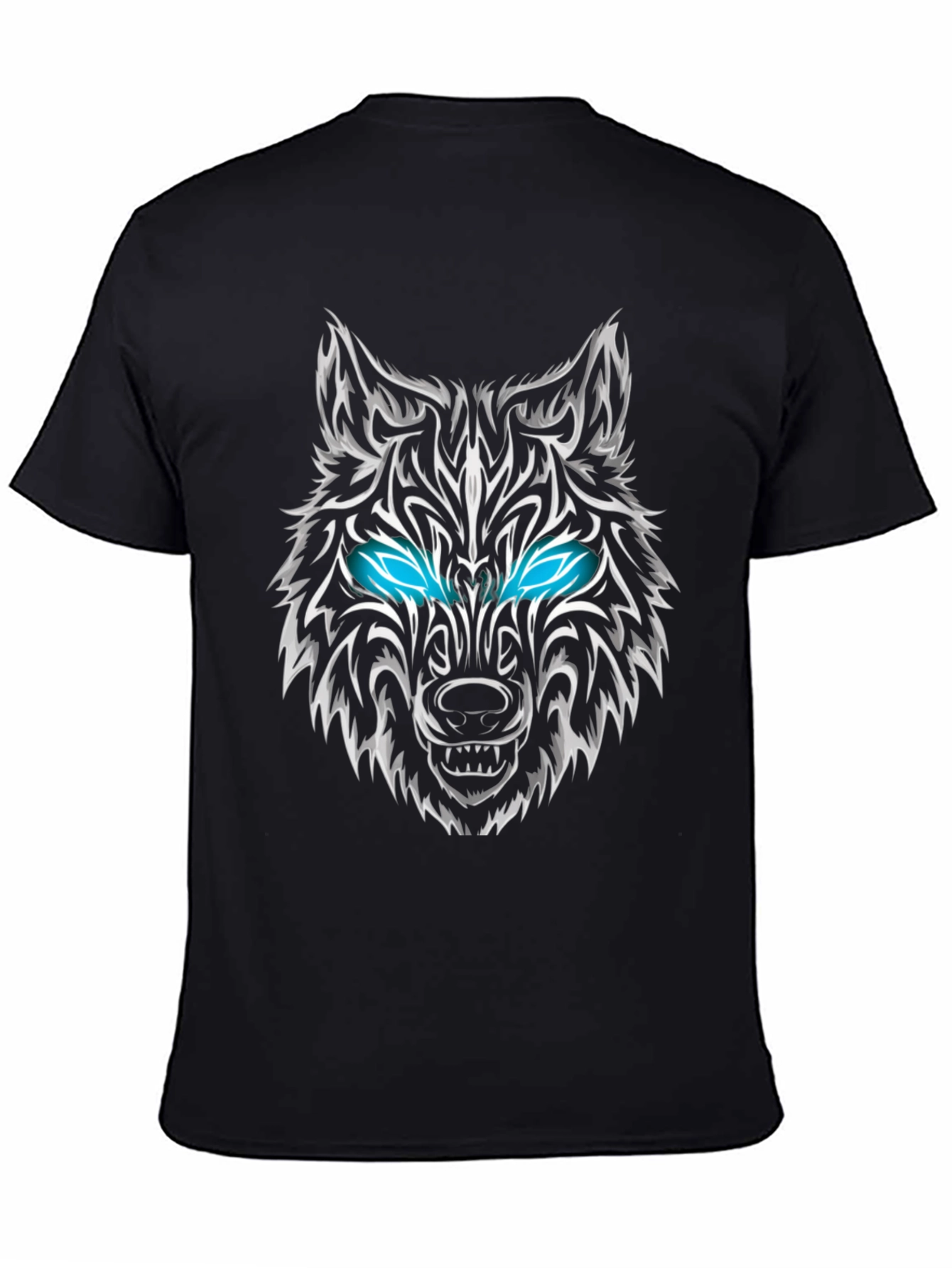 Wolf Graphic Tee - Black T-Shirt