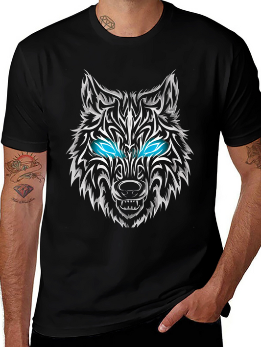 Wolf Graphic Tee - Black T-Shirt