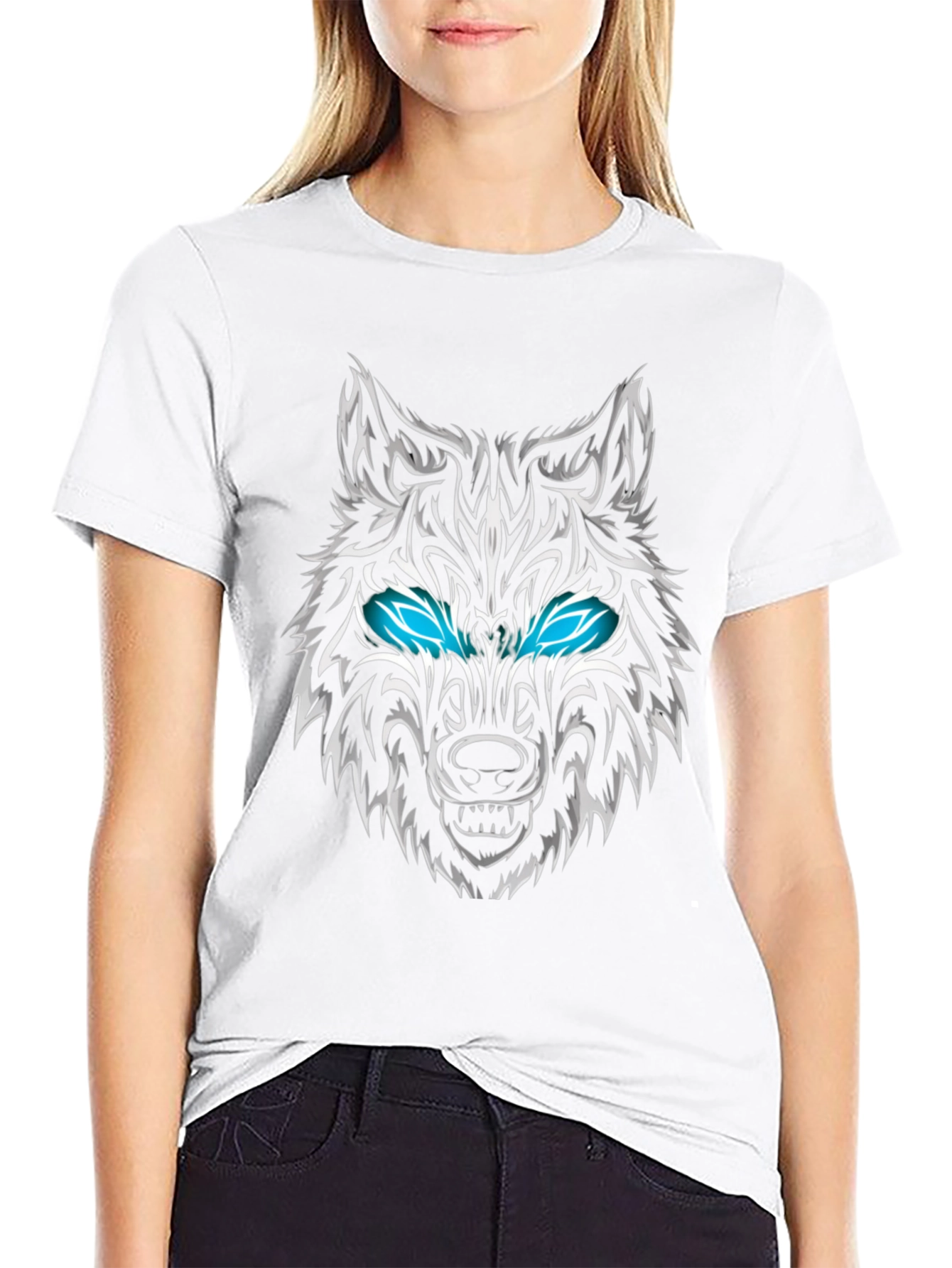Wolf Graphic Tee - Black T-Shirt