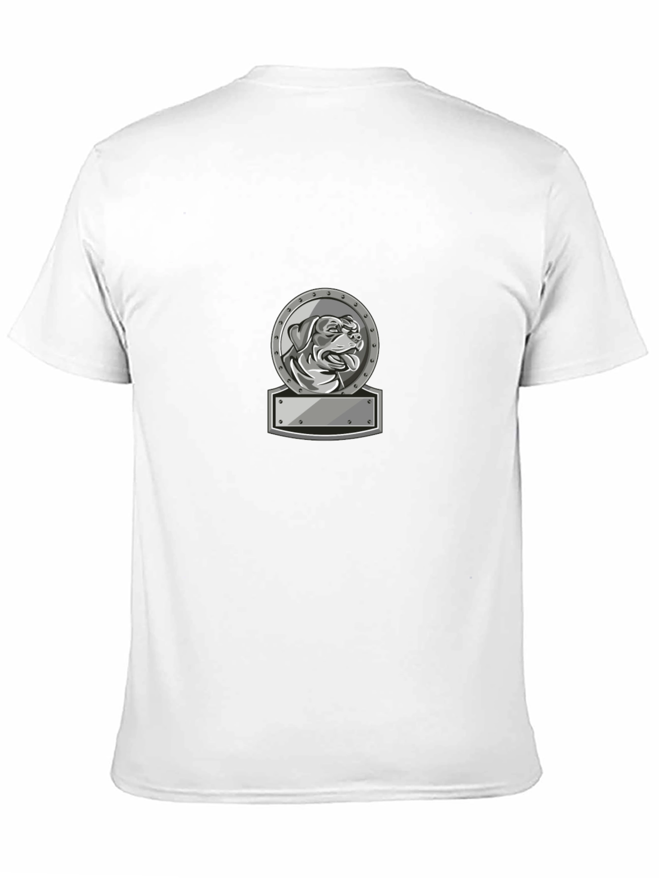 Dog Breed Emblem T-Shirt - Black