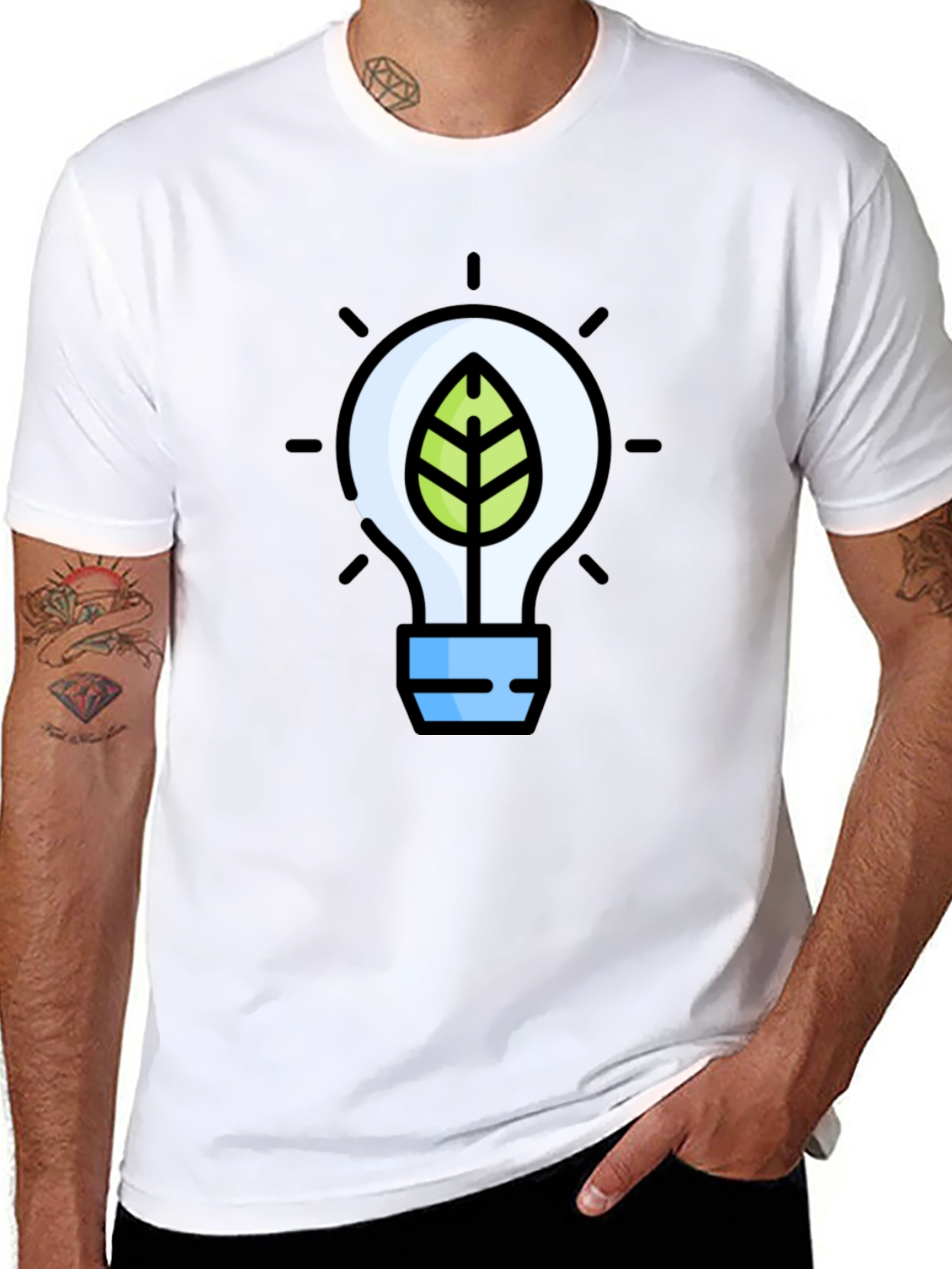Eco-Friendly Bulb Tee