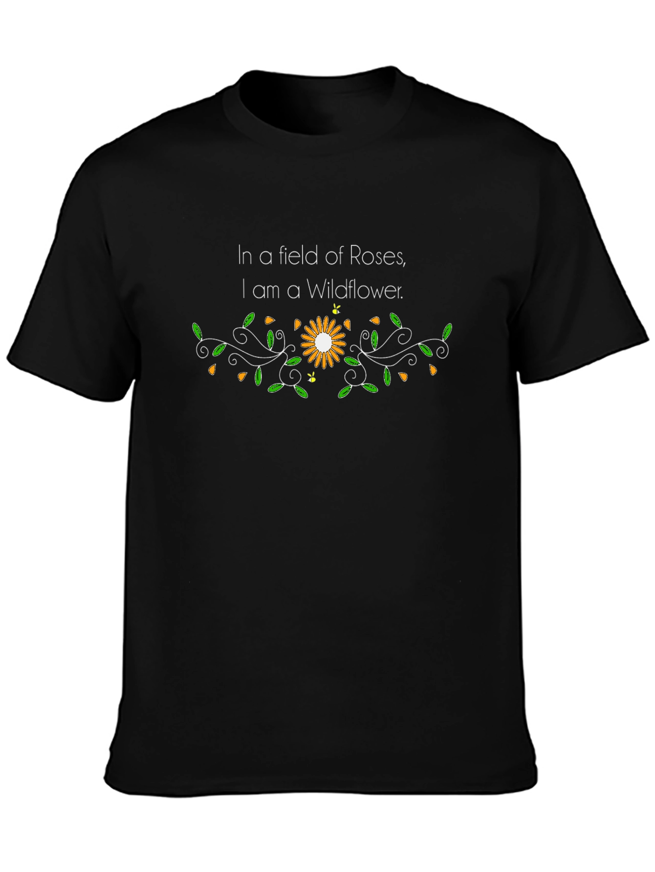 Wildflower T-Shirt - Inspirational Floral Tee