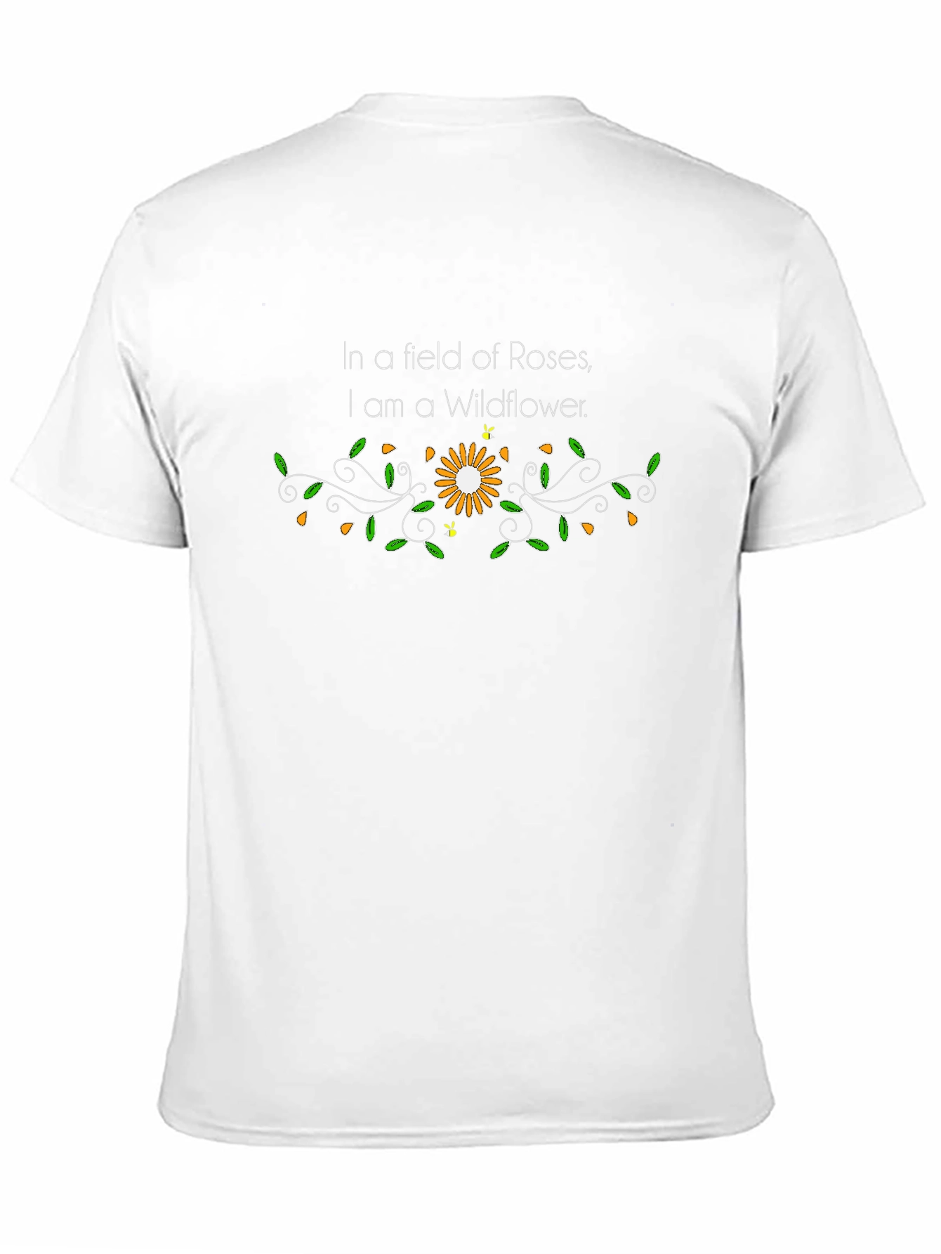 Wildflower T-Shirt - Inspirational Floral Tee