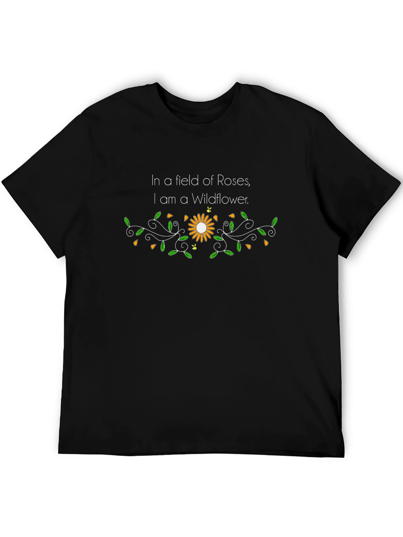 Wildflower T-Shirt - Inspirational Floral Tee