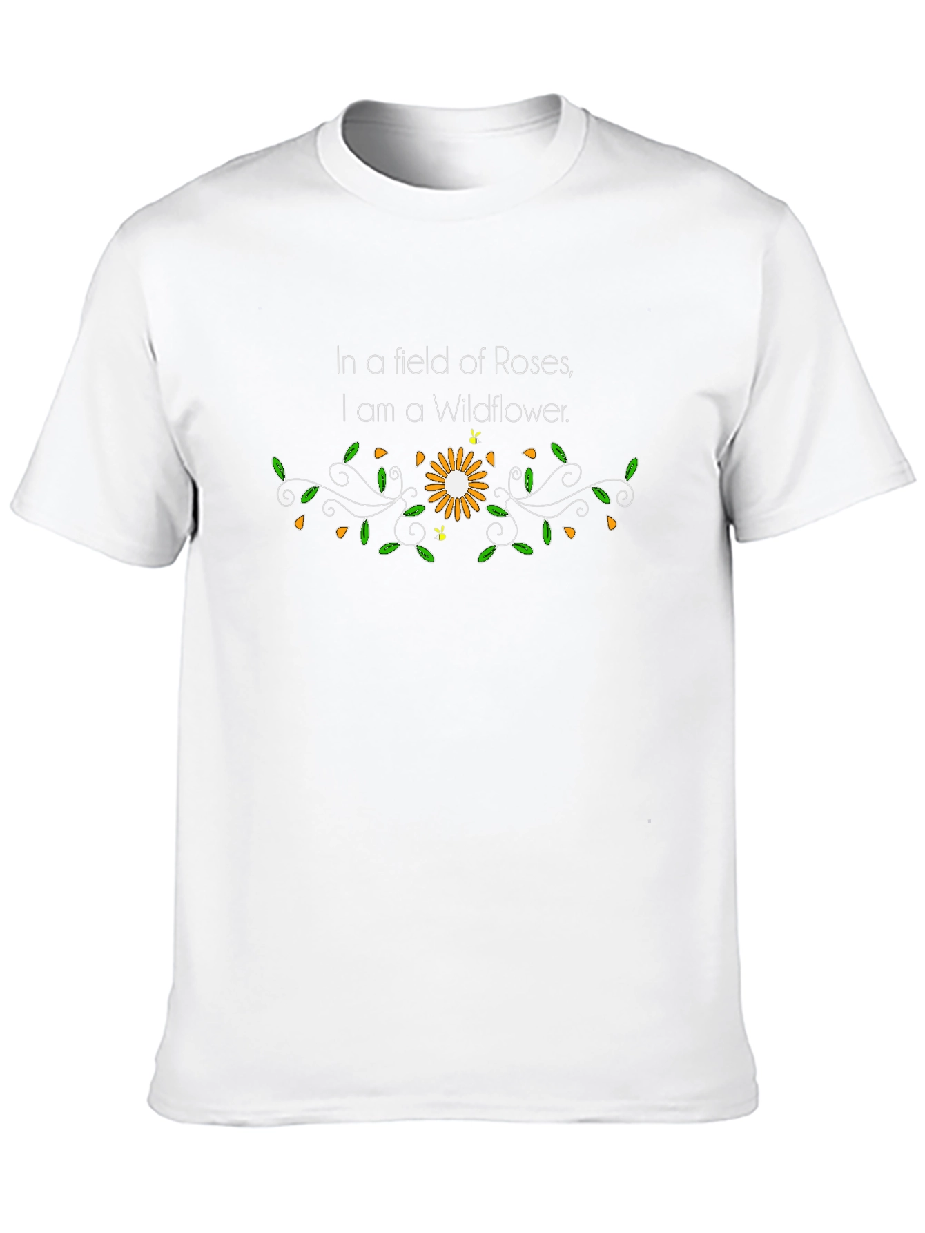 Wildflower T-Shirt - Inspirational Floral Tee
