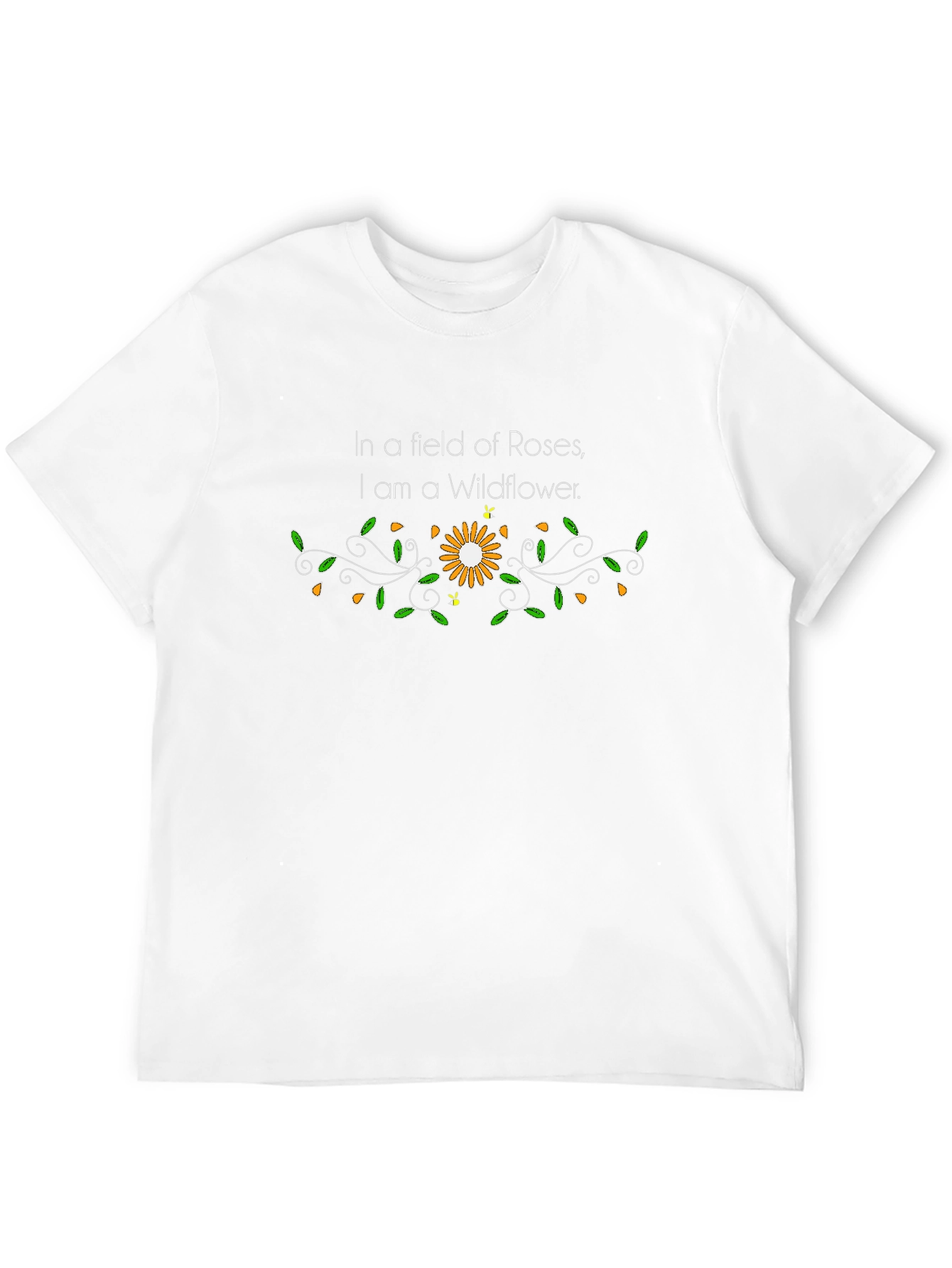 Wildflower T-Shirt - Inspirational Floral Tee
