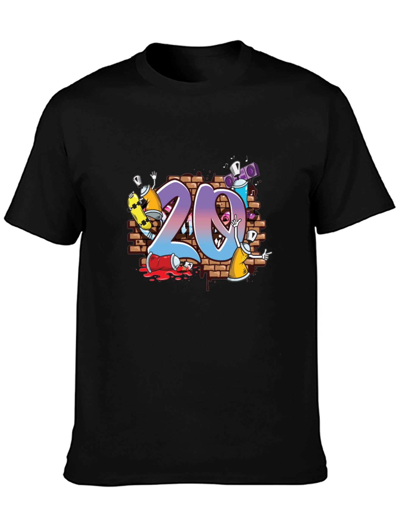 Graffiti 20 T-Shirt - Urban Art Design