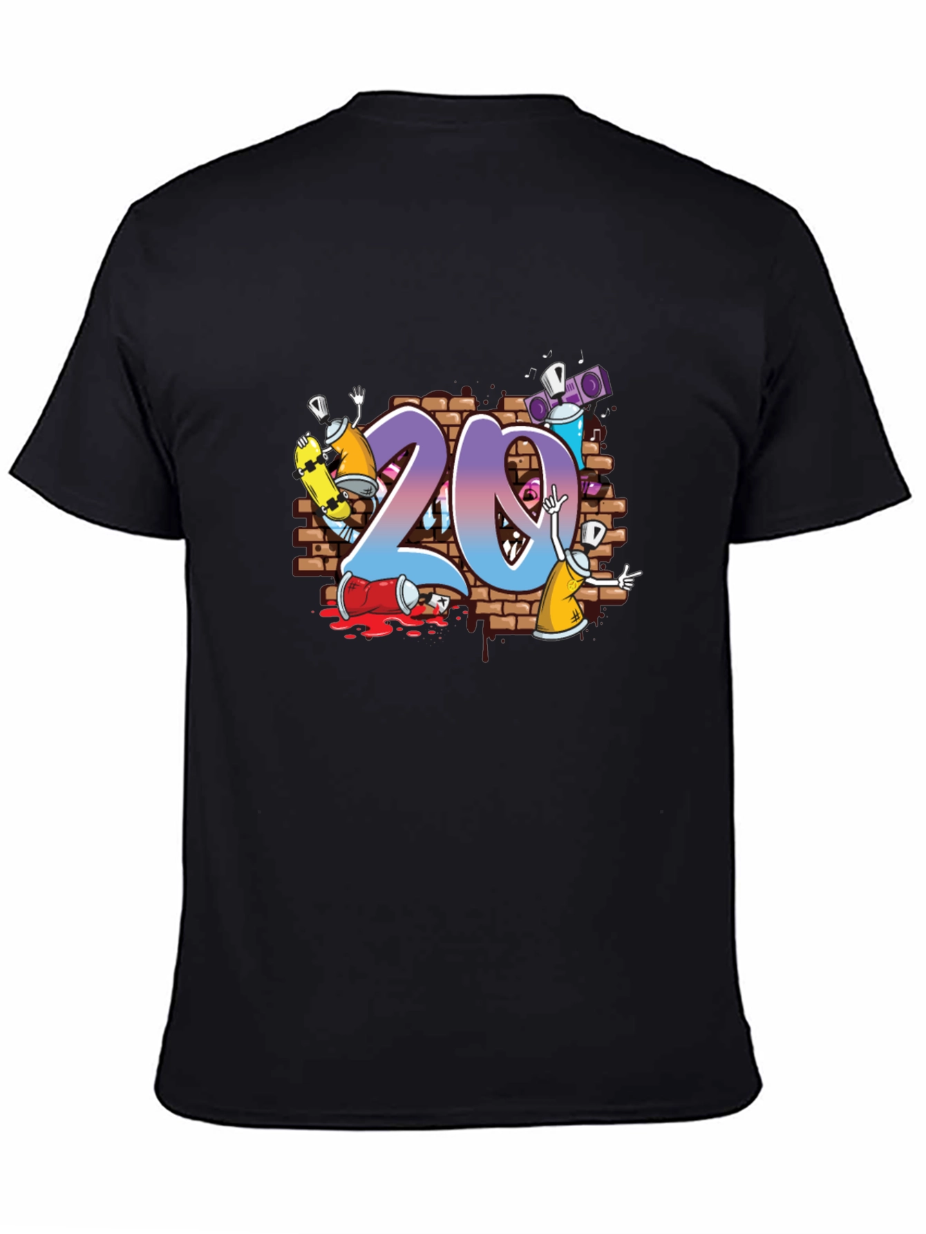 Graffiti 20 T-Shirt - Urban Art Design