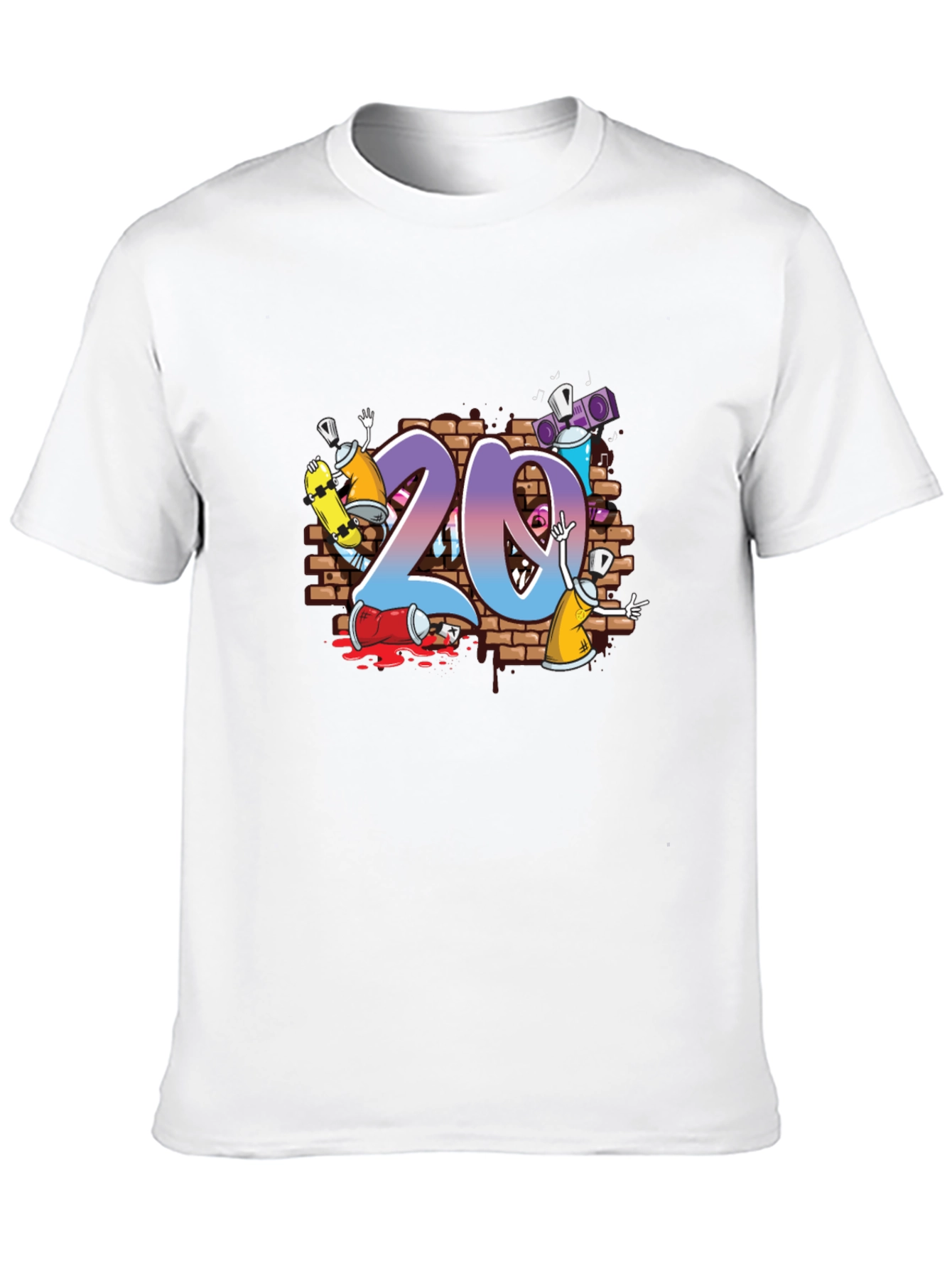 Graffiti 20 T-Shirt - Urban Art Design