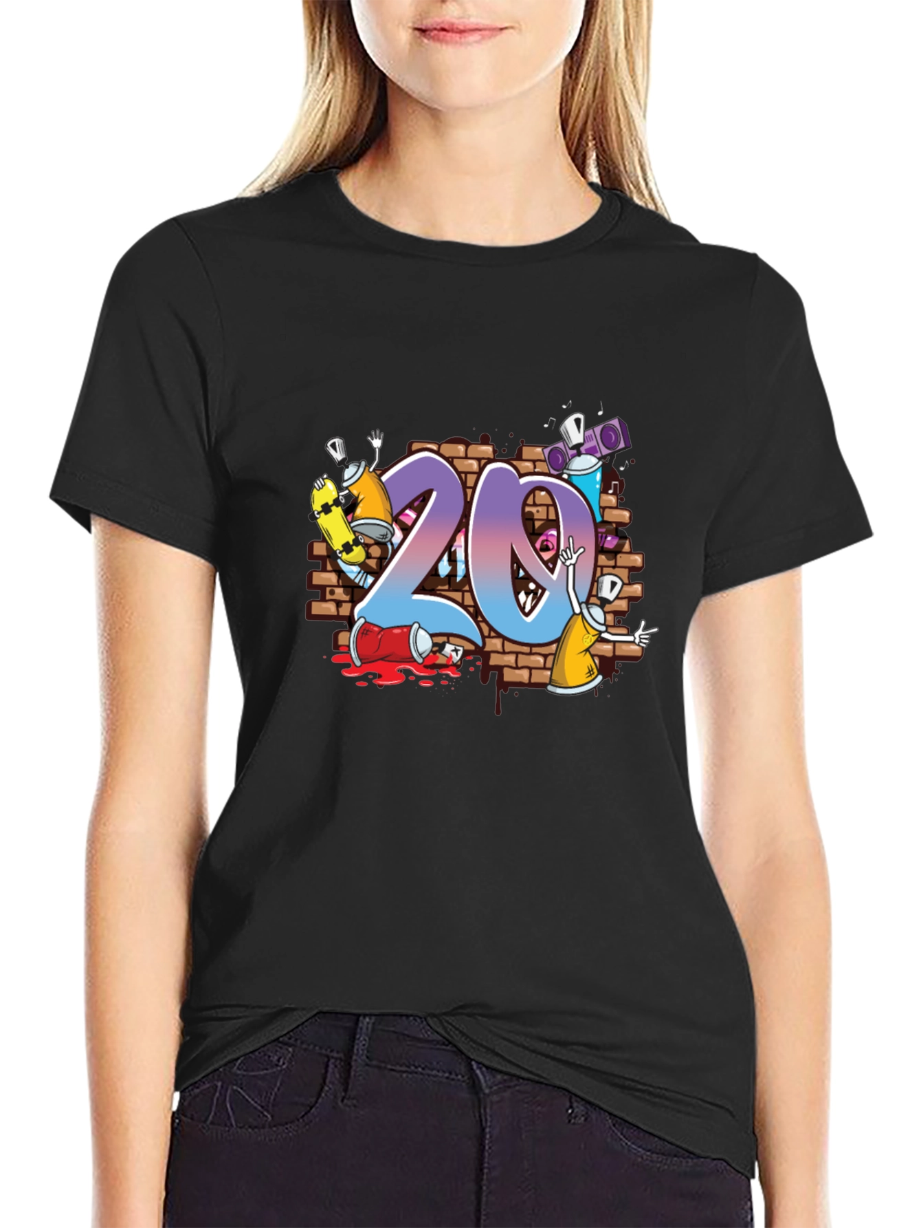 Graffiti 20 T-Shirt - Urban Art Design