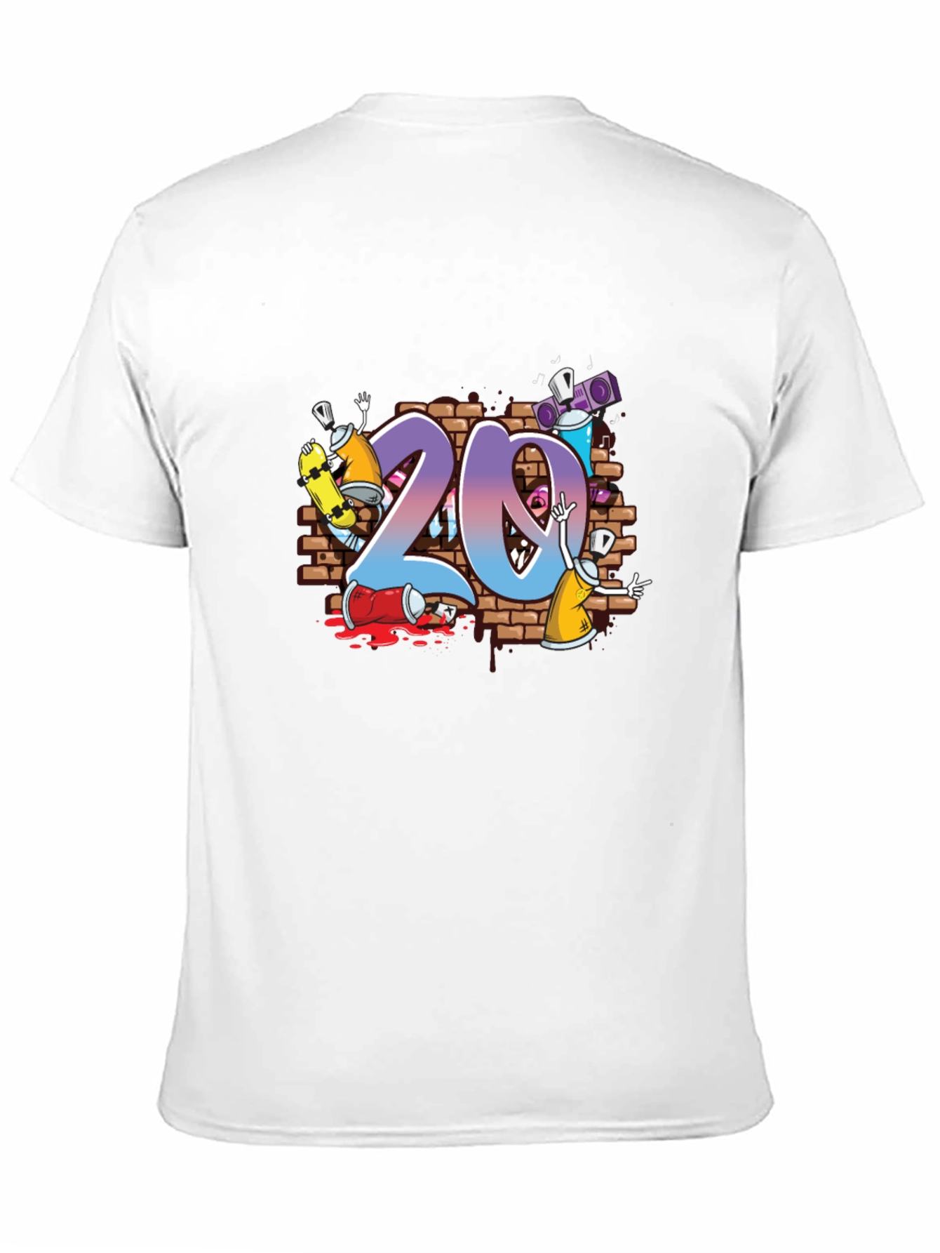 Graffiti 20 T-Shirt - Urban Art Design