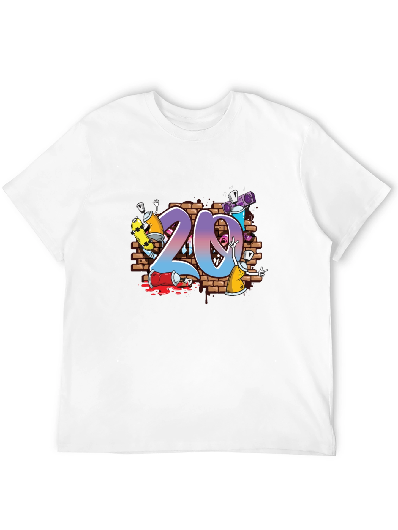 Graffiti 20 T-Shirt - Urban Art Design