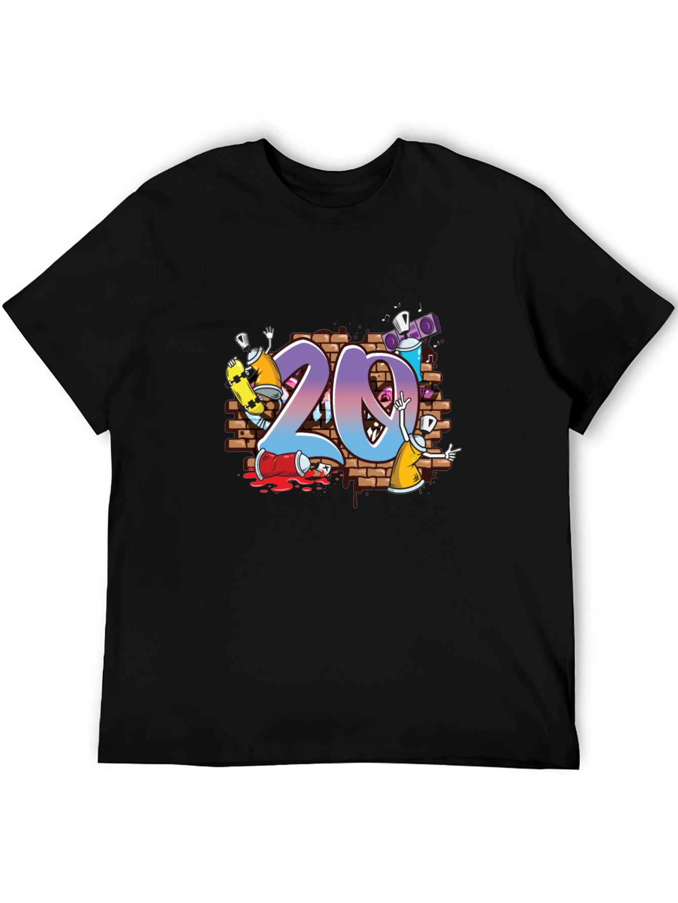 Graffiti 20 T-Shirt - Urban Art Design