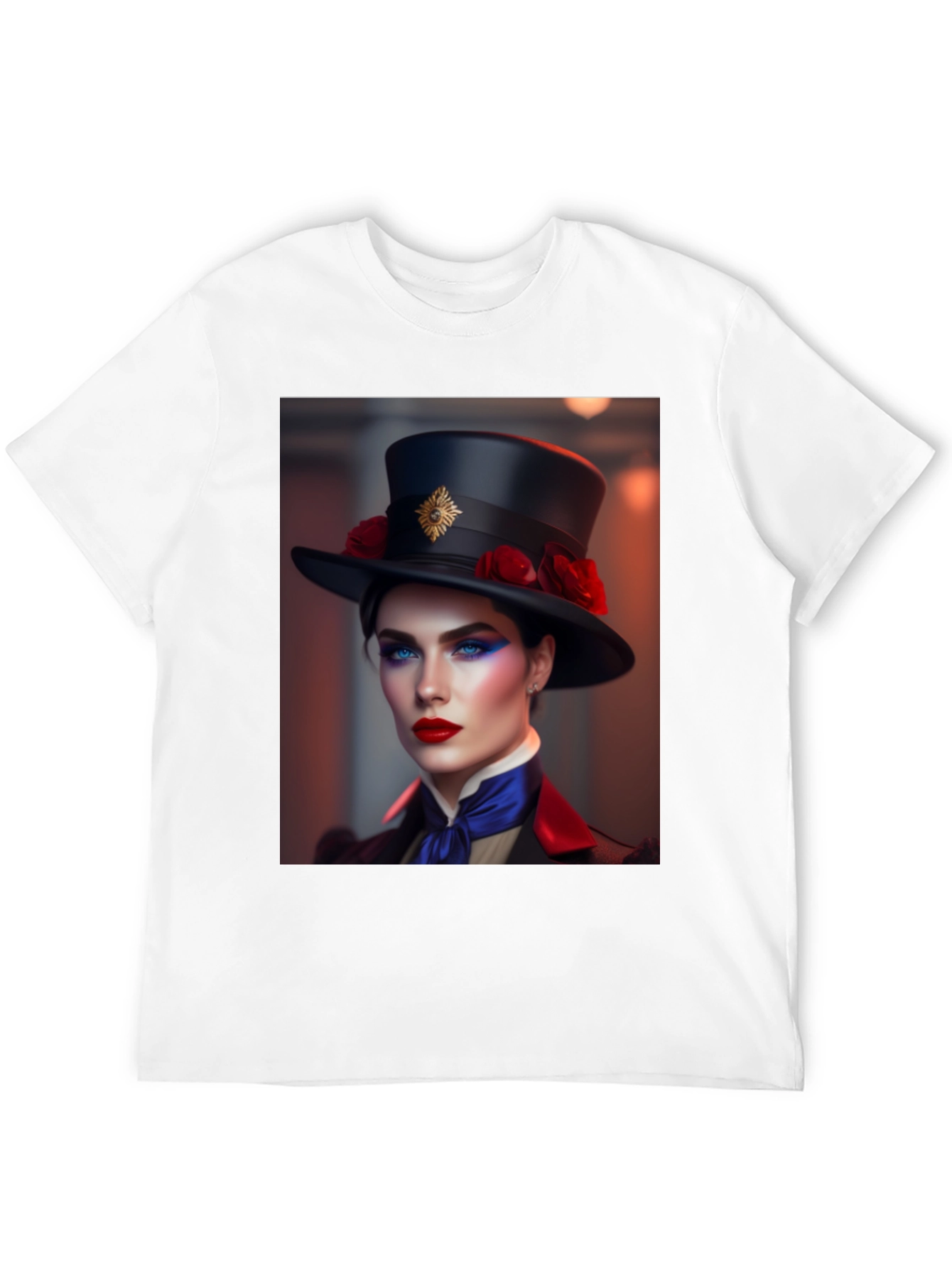 Elegant Woman T-Shirt - Unique Design