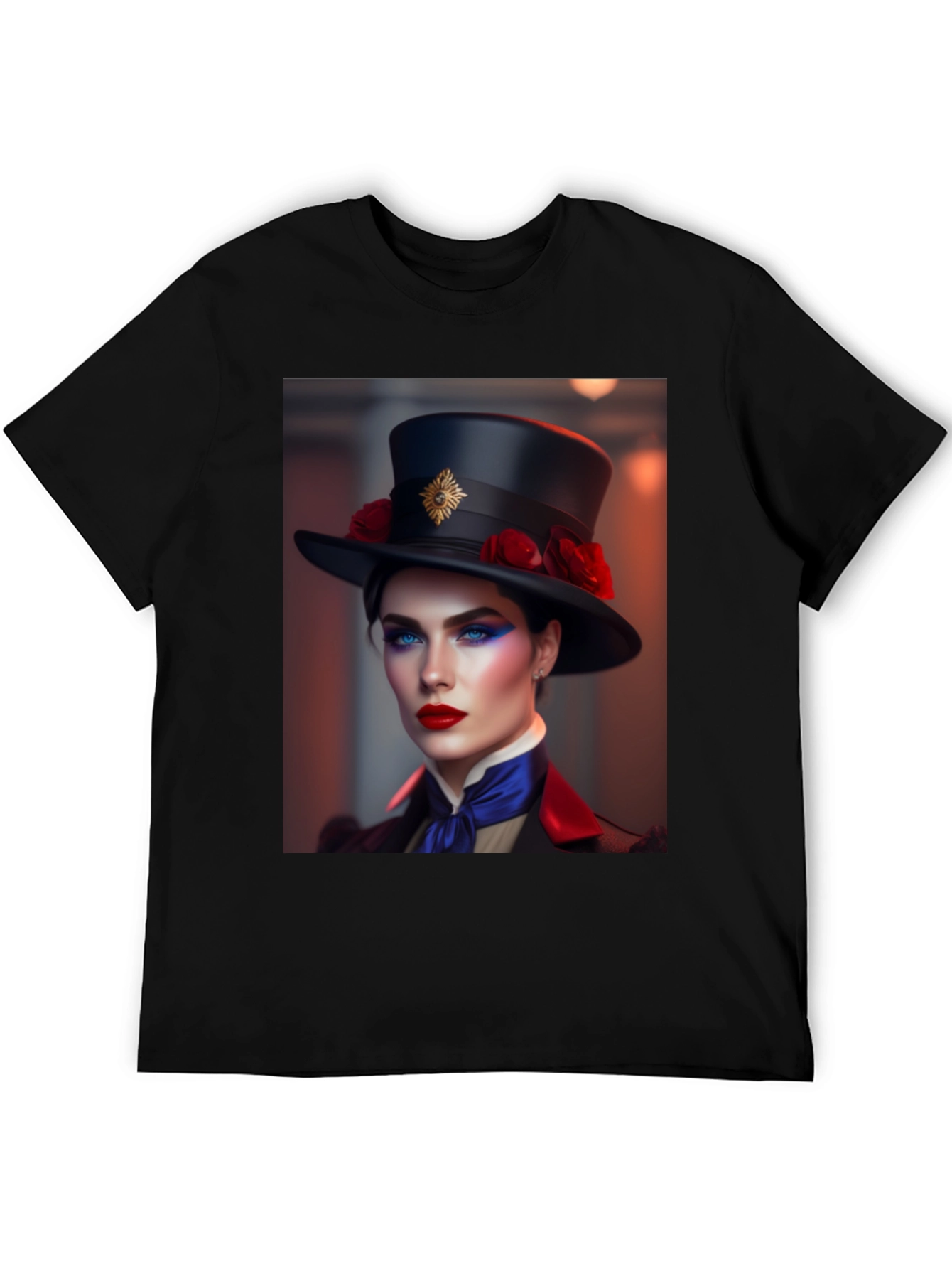 Elegant Woman T-Shirt - Unique Design