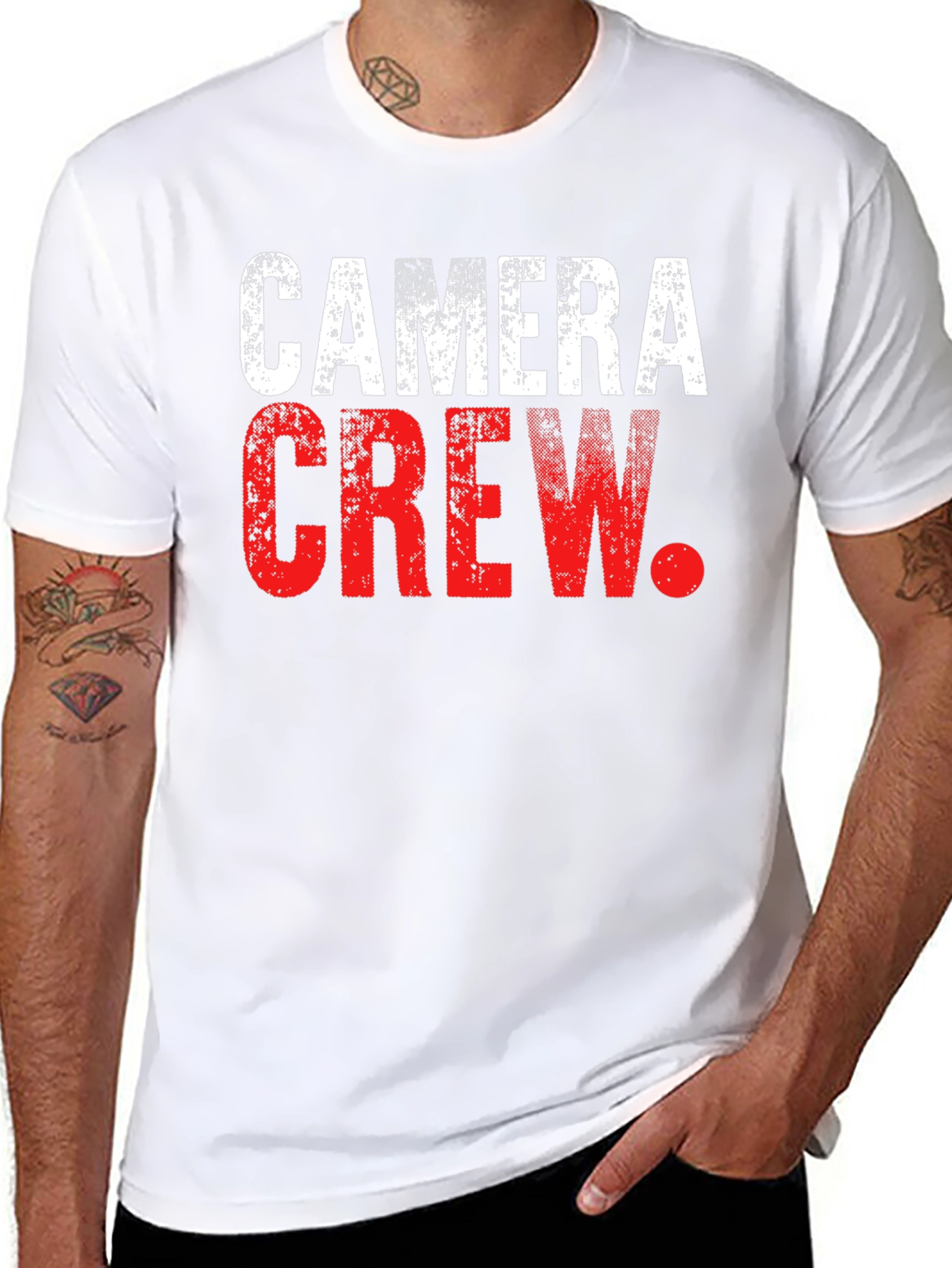 Camera Crew Graphic T-Shirt
