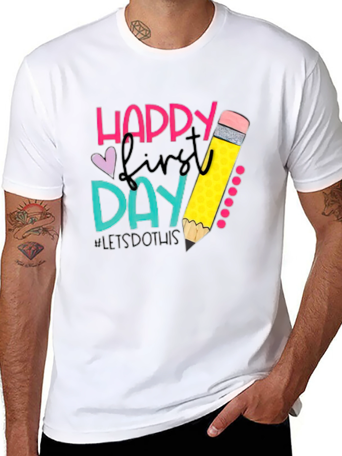 Happy First Day Teacher T-Shirt