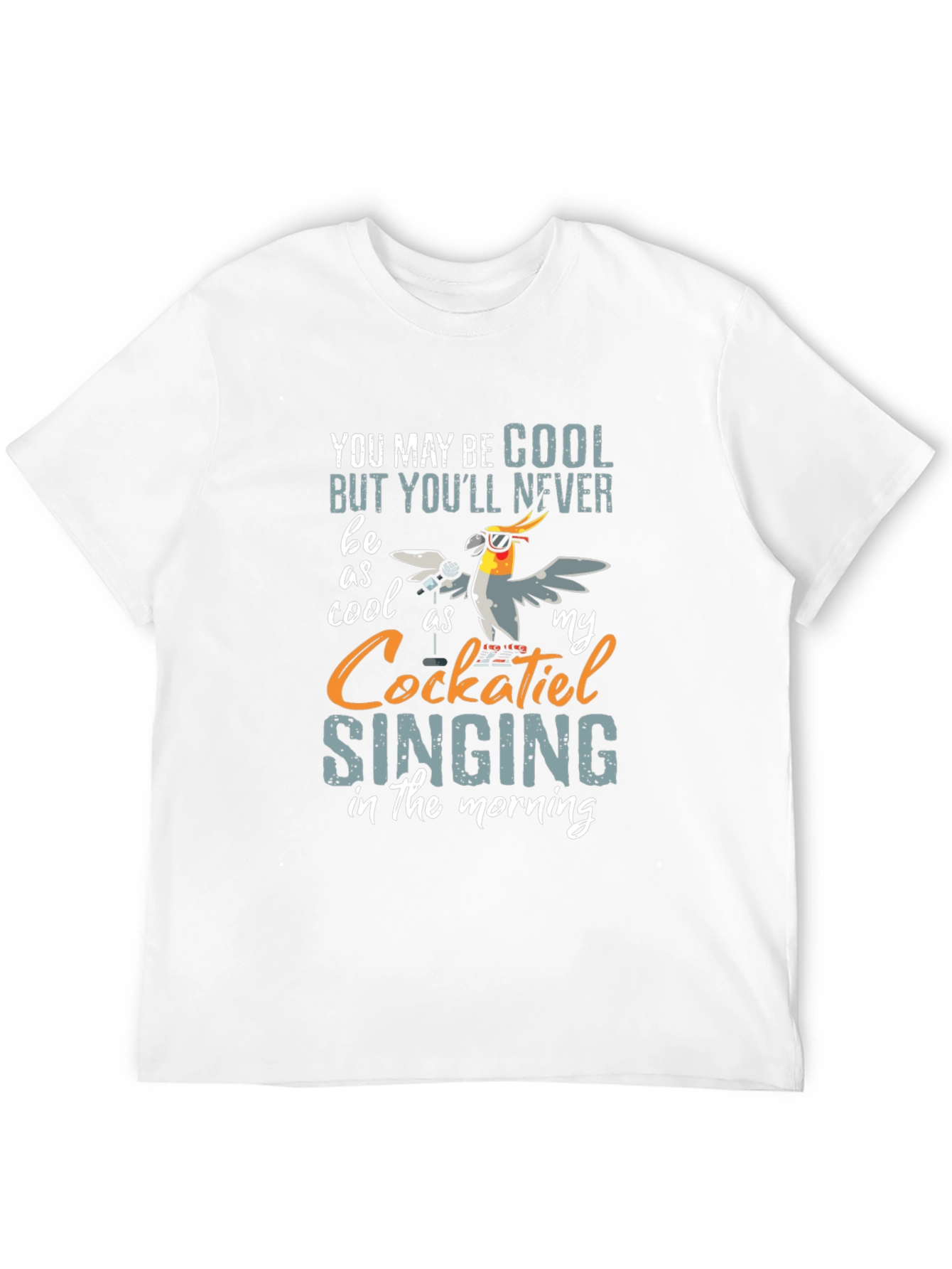 Cool Cockatiel Singing T-Shirt