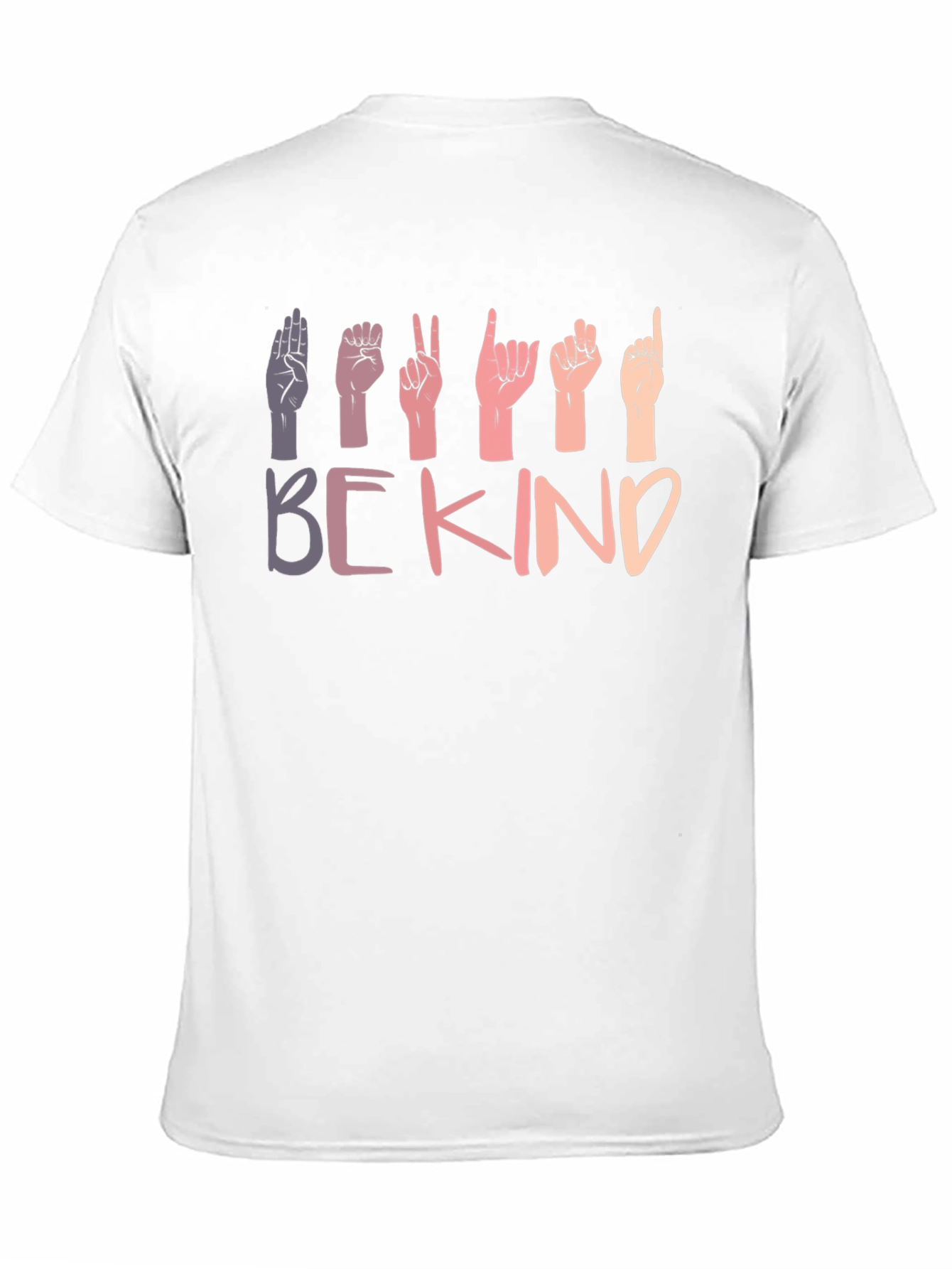Be Kind ASL Sign Language Graphic T-Shirt