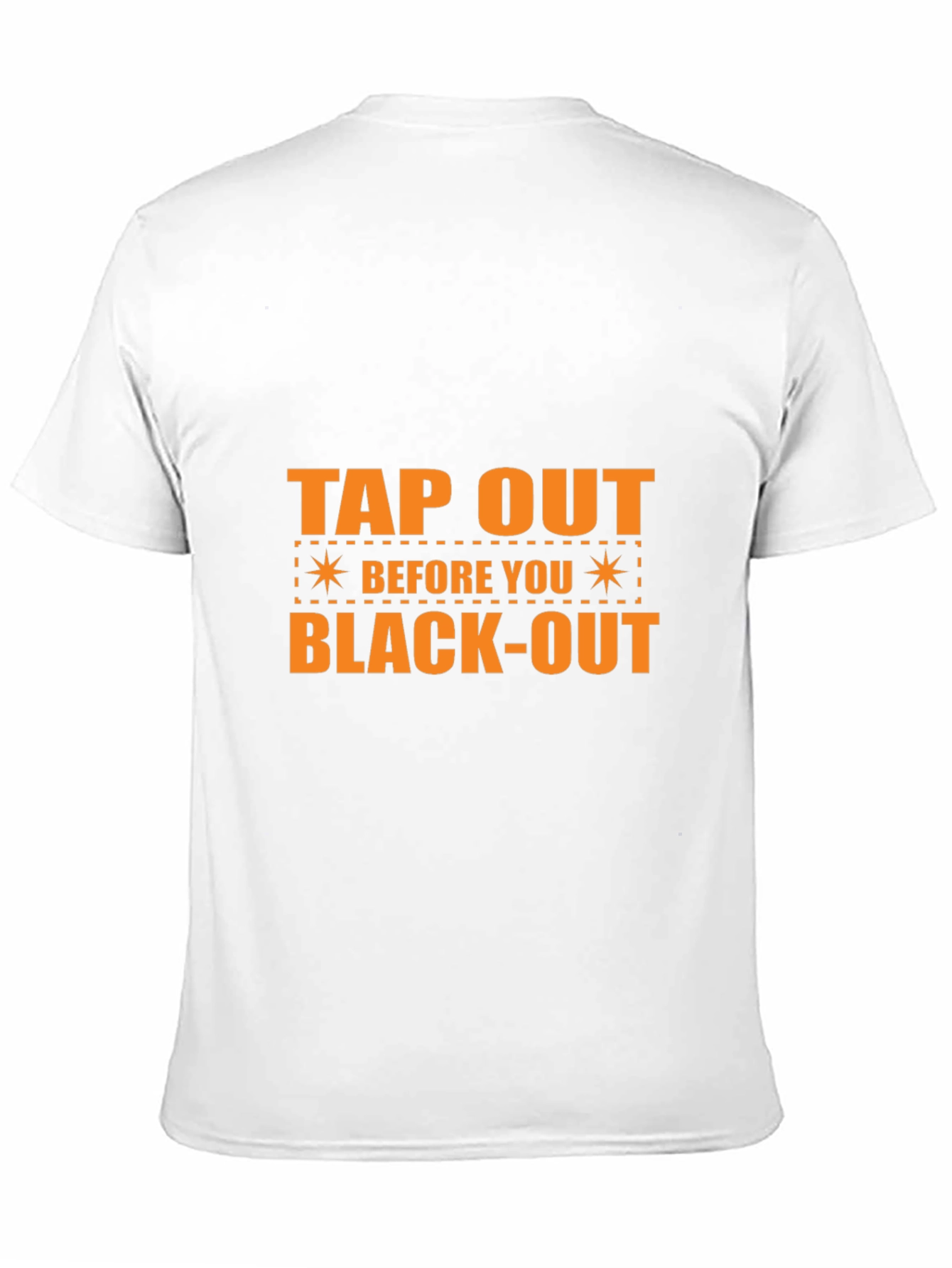 Tap Out Before You Black-Out Graphic T-Shirt