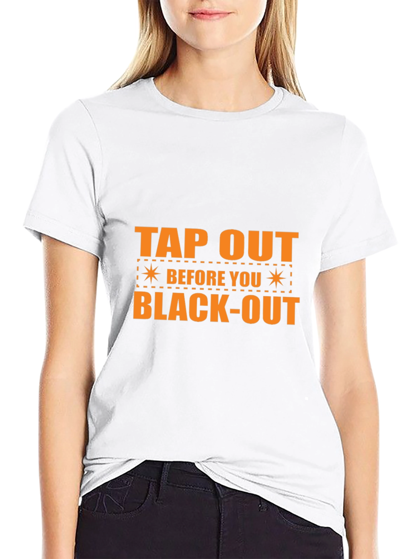 Tap Out Before You Black-Out Graphic T-Shirt