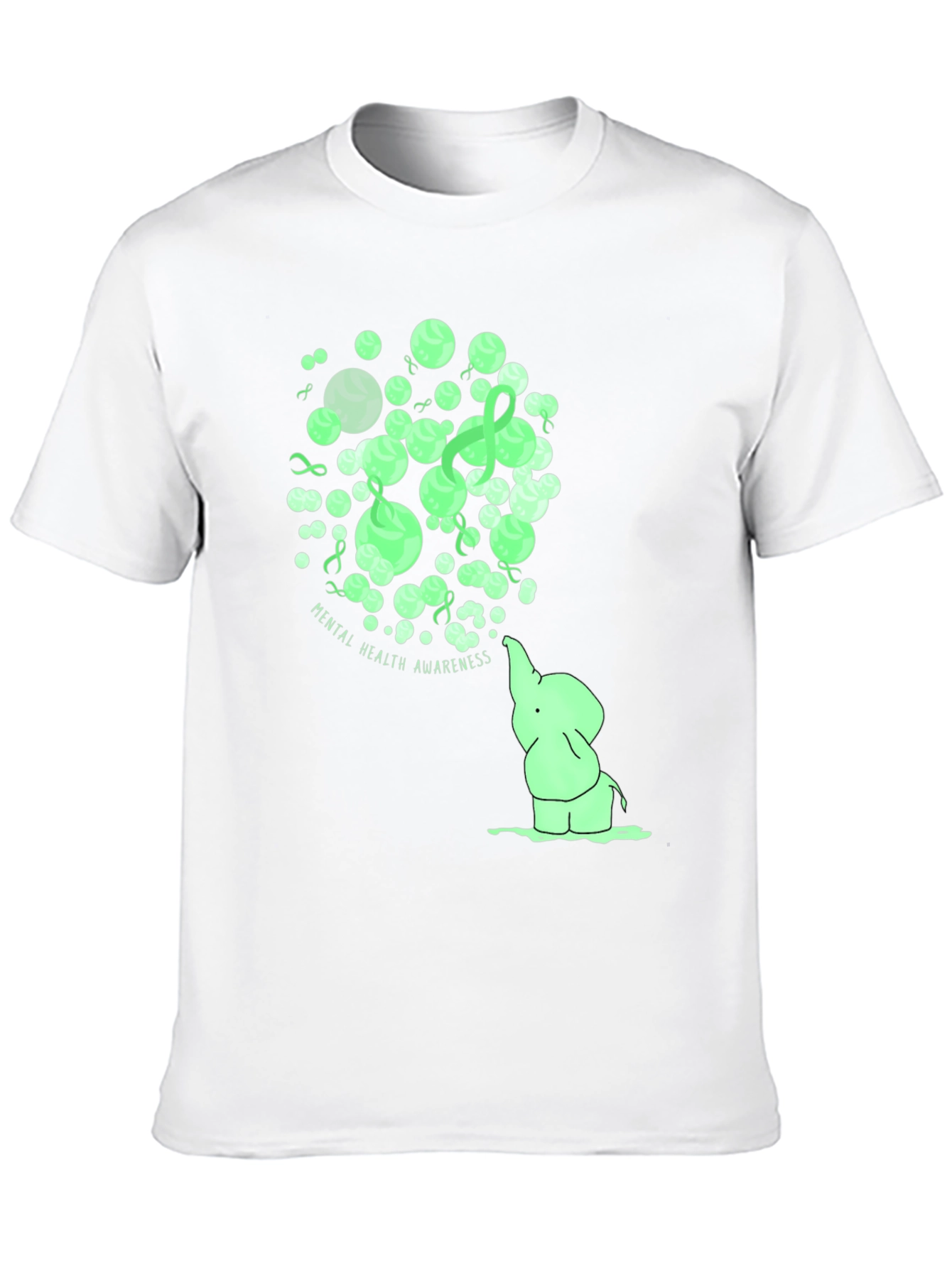 Mental Health Awareness Elephant T-Shirt