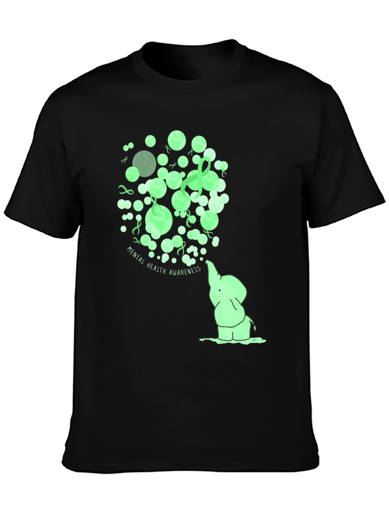 Mental Health Awareness Elephant T-Shirt