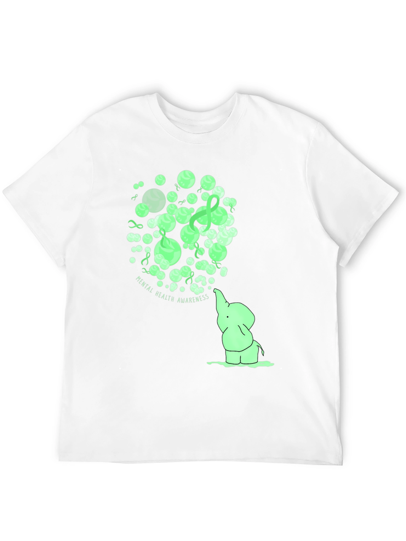 Mental Health Awareness Elephant T-Shirt
