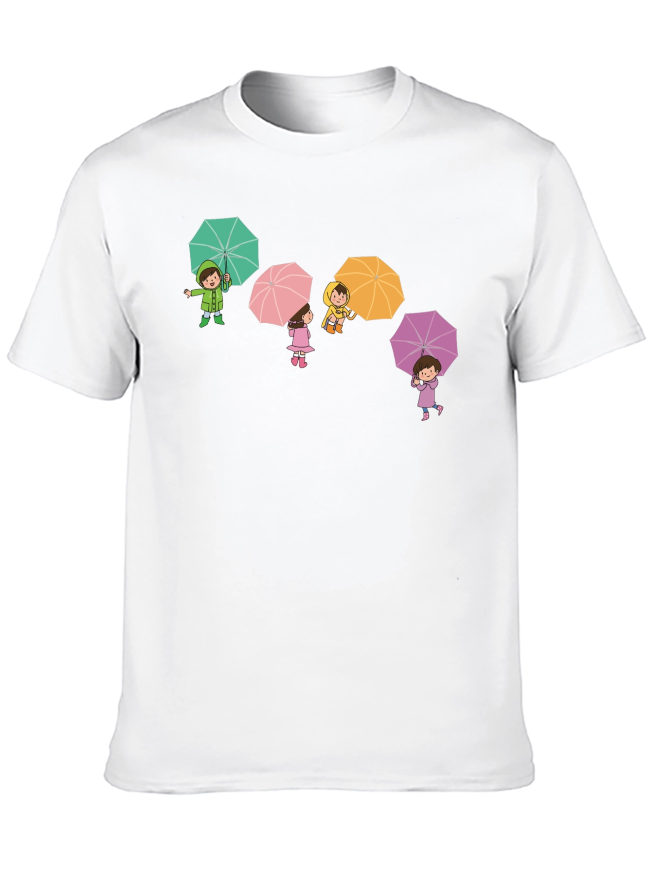 Umbrella Kids Graphic Tee - Black