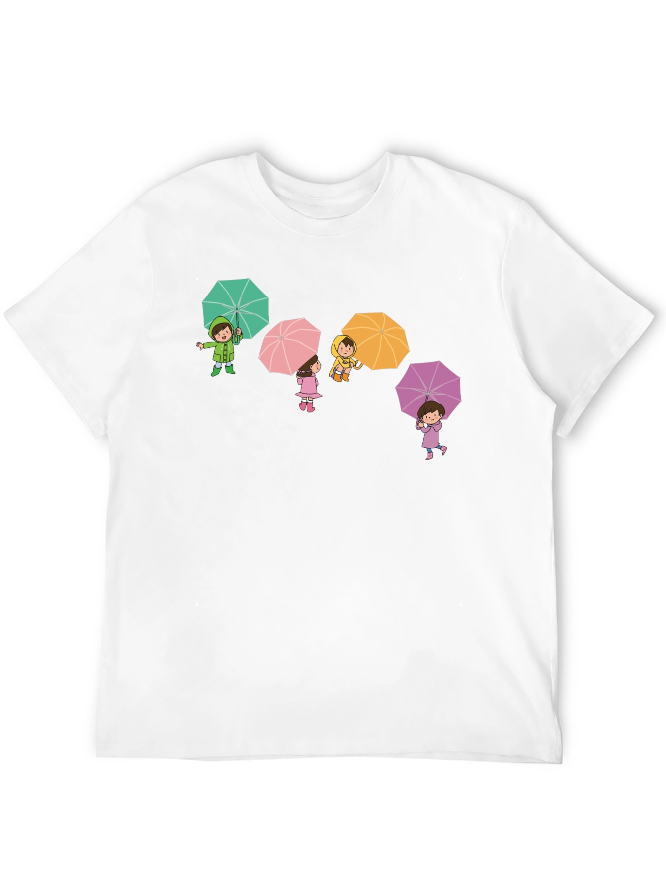 Umbrella Kids Graphic Tee - Black