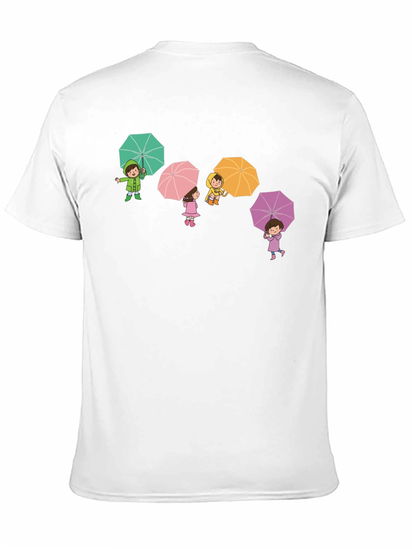 Umbrella Kids Graphic Tee - Black