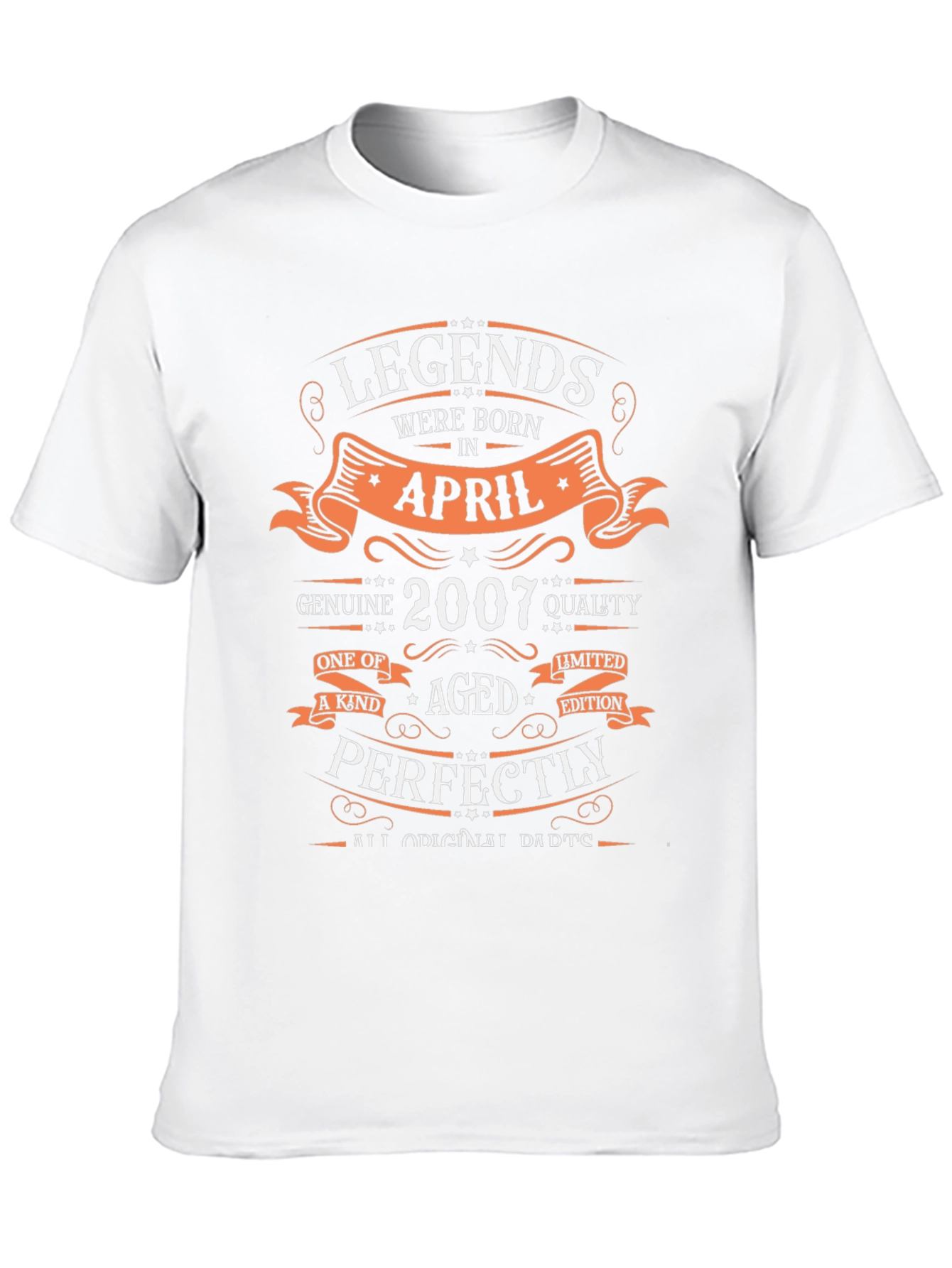 Legends Born In April 2007 T-Shirt
