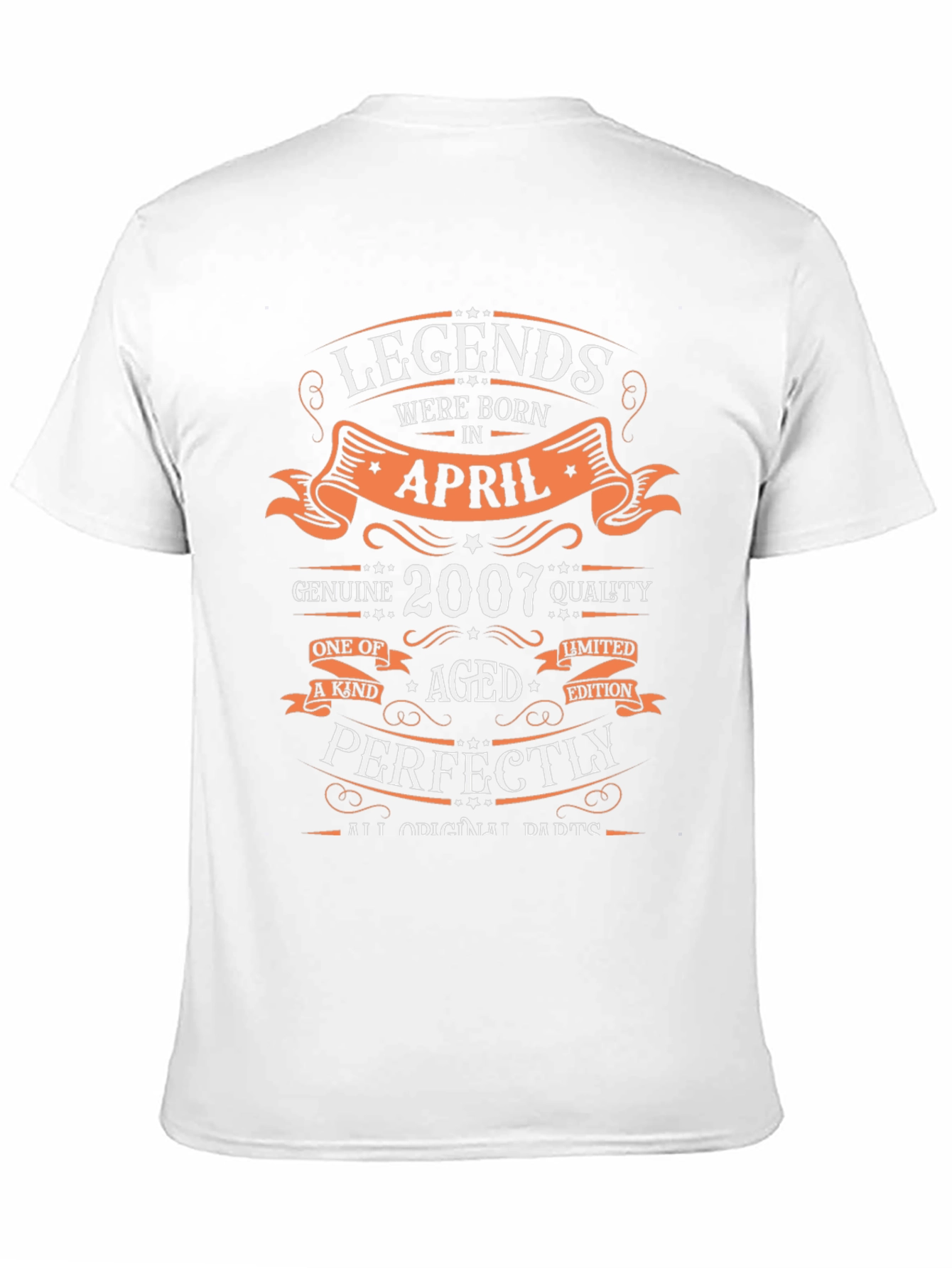 Legends Born In April 2007 T-Shirt