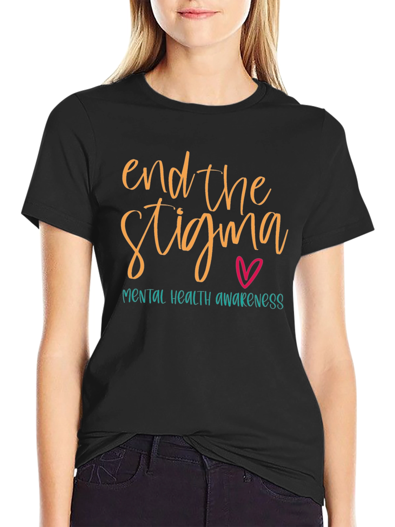 End the Stigma Mental Health Awareness T-Shirt