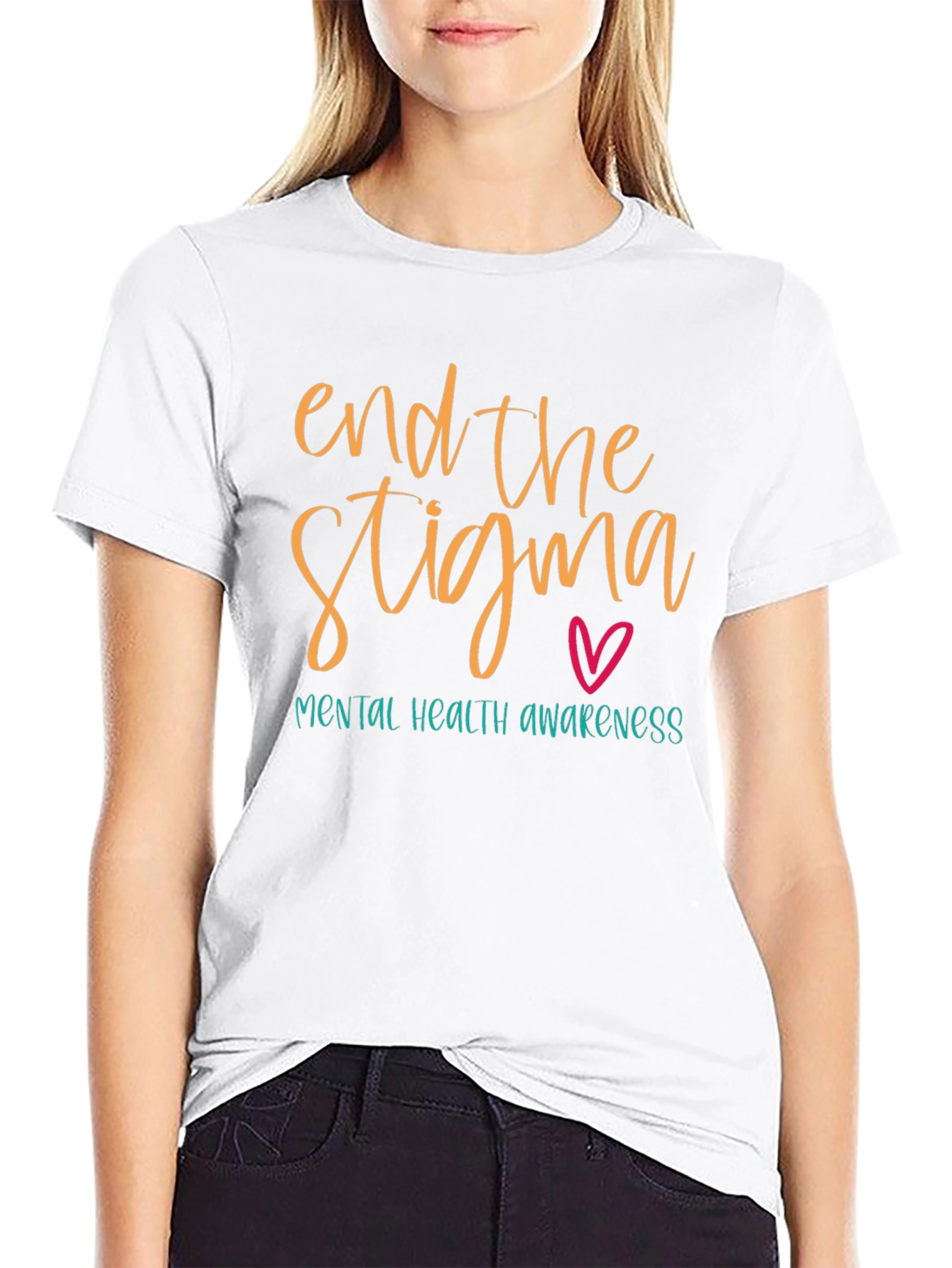 End the Stigma Mental Health Awareness T-Shirt