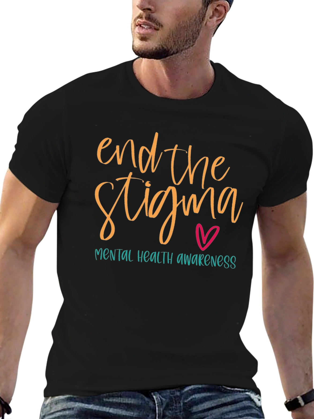 End the Stigma Mental Health Awareness T-Shirt