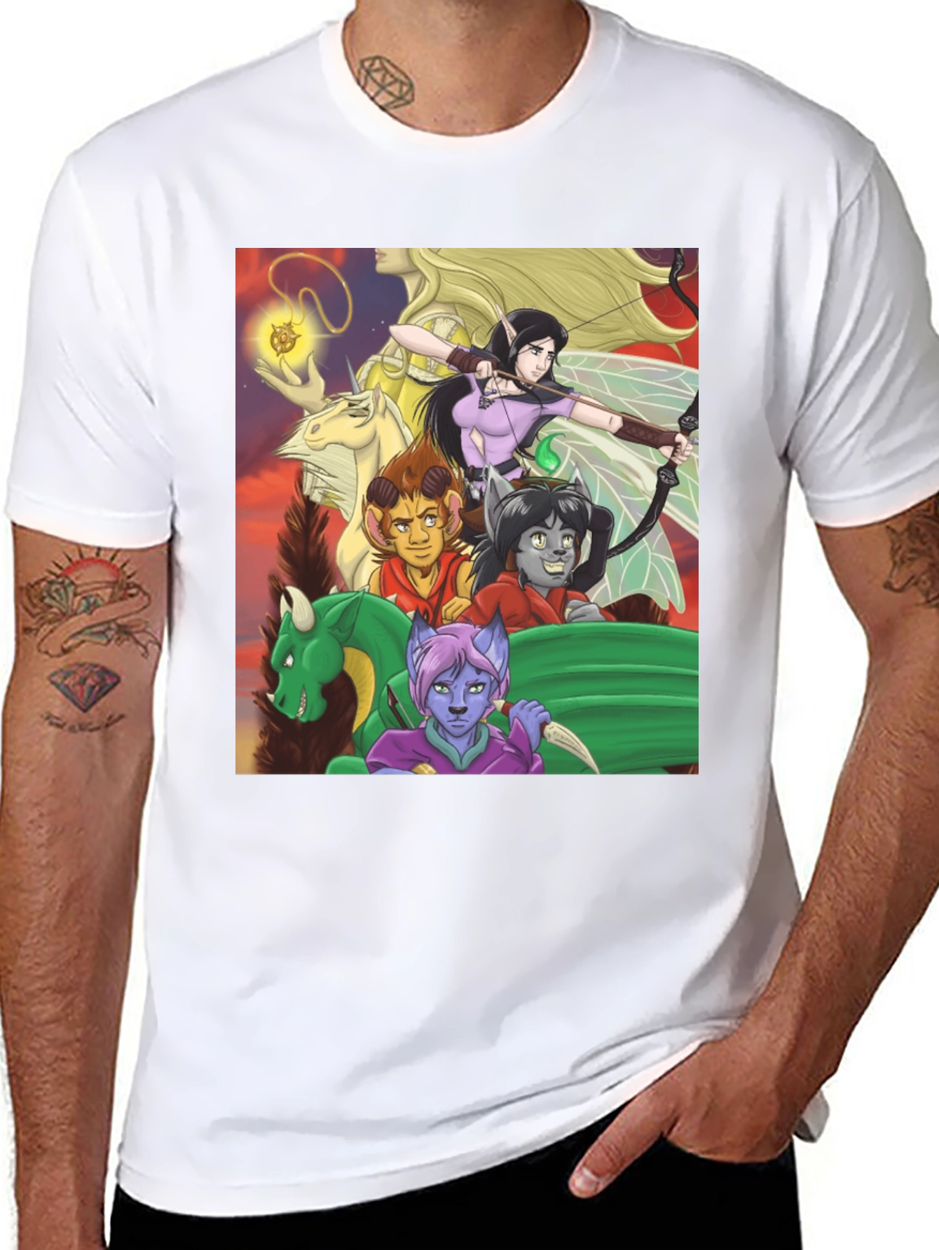 Fantasy Character T-Shirt