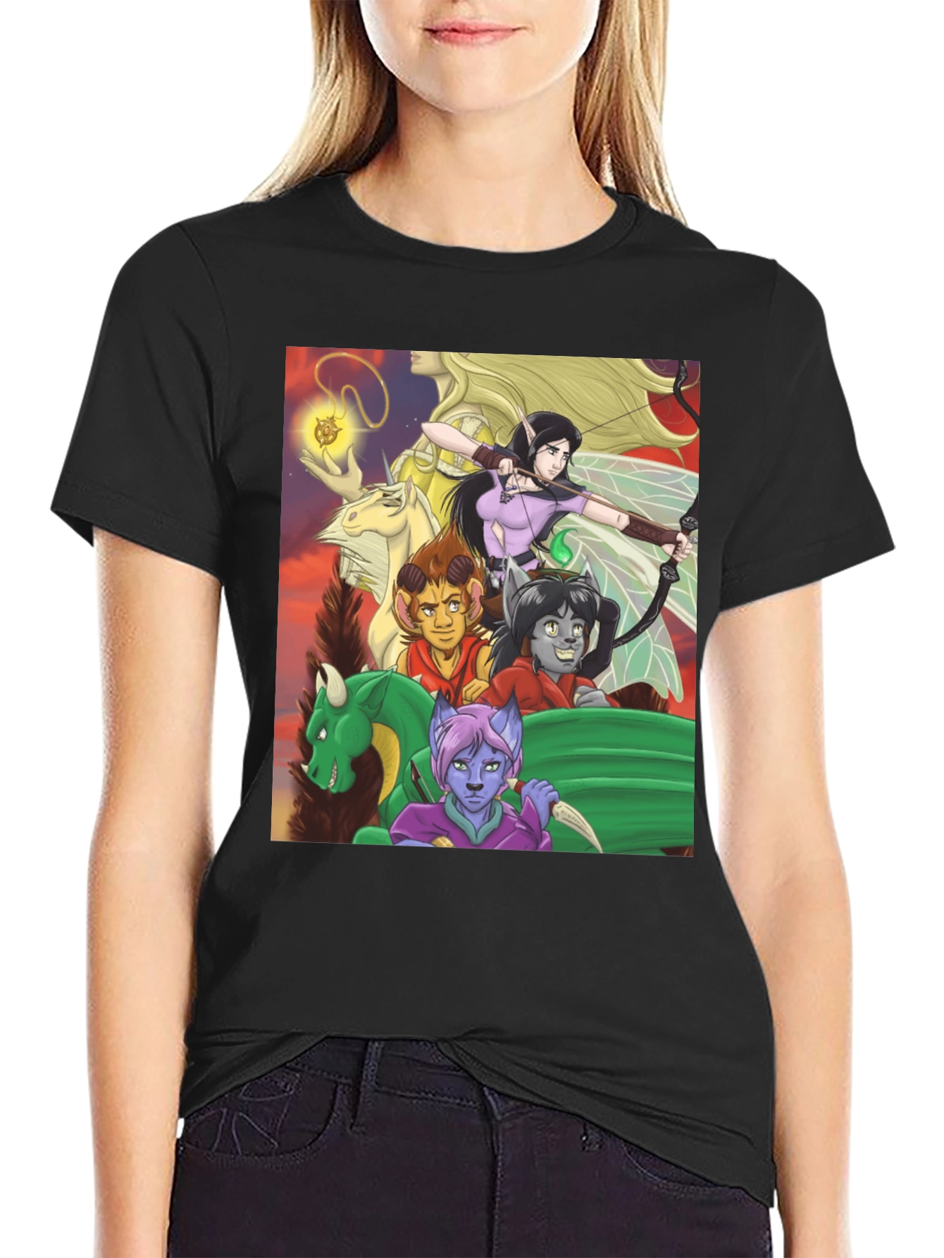 Fantasy Character T-Shirt