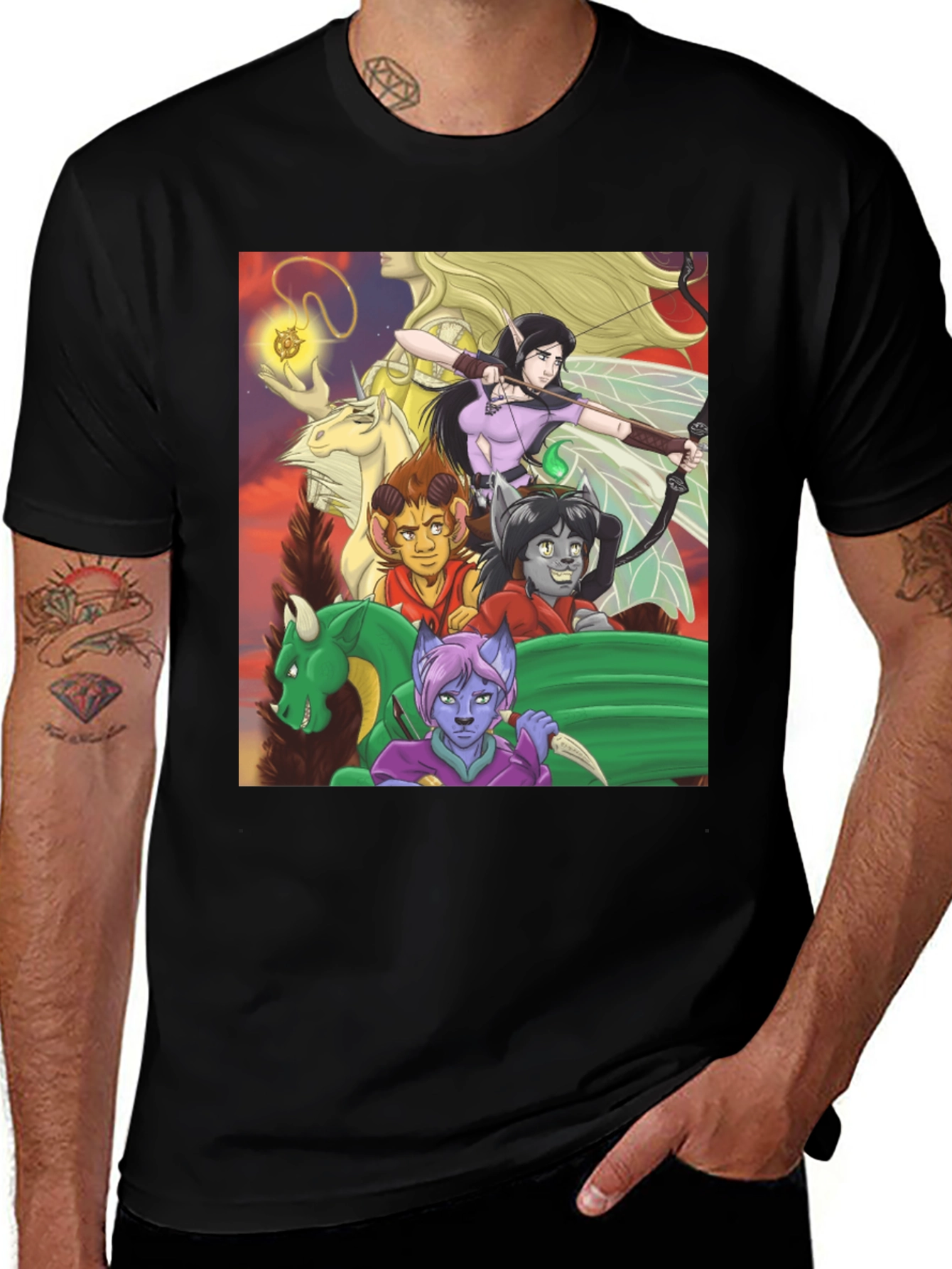 Fantasy Character T-Shirt