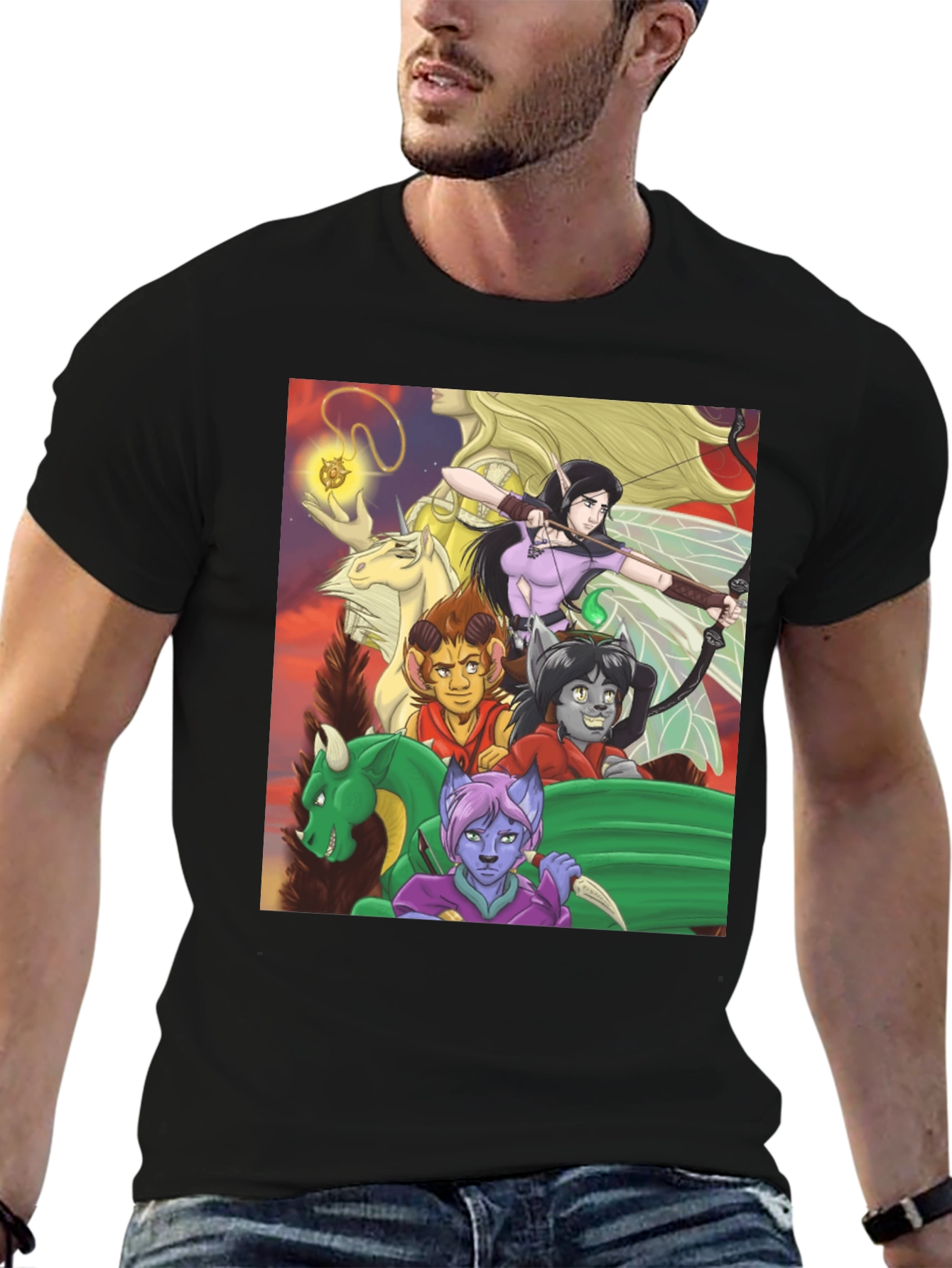 Fantasy Character T-Shirt
