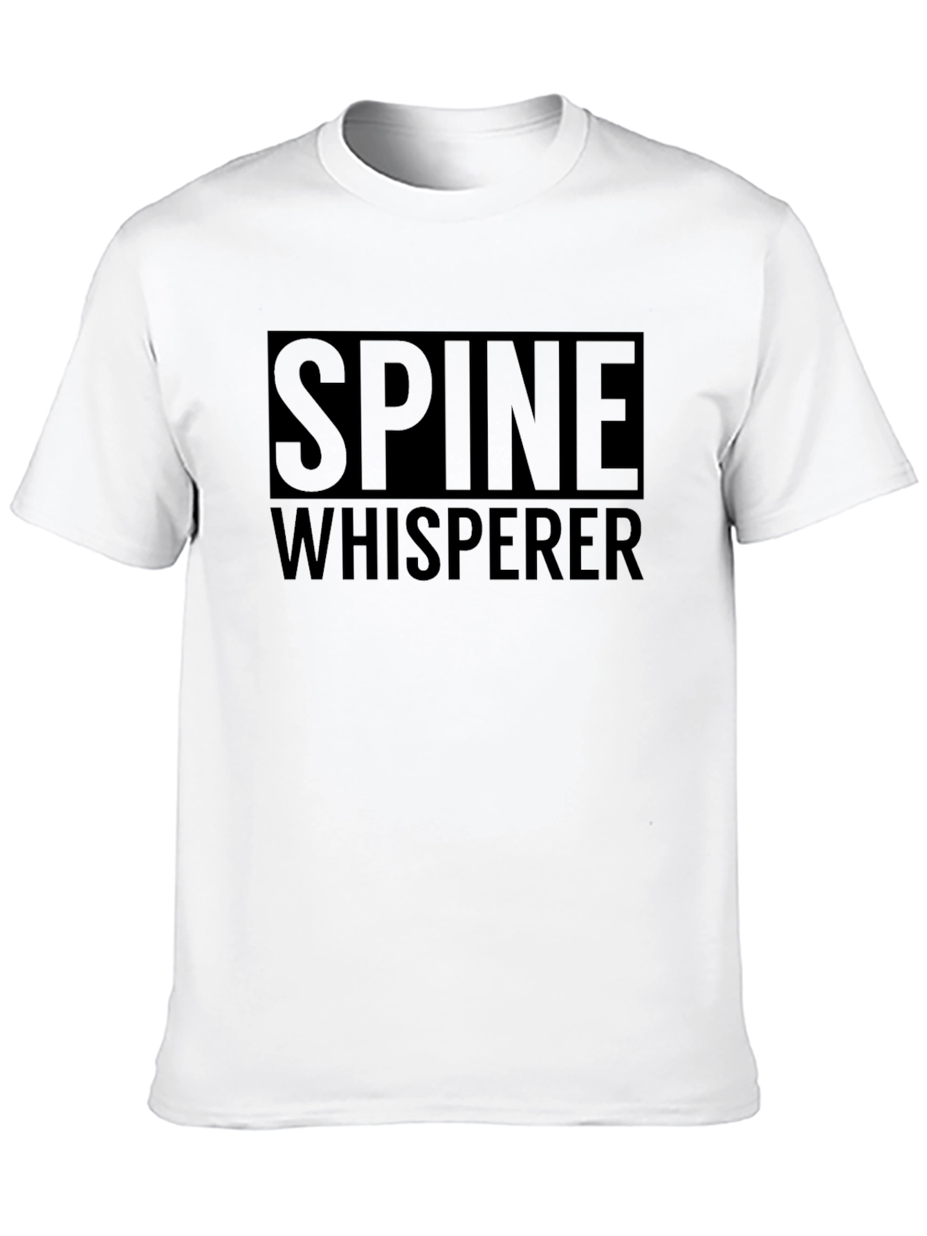 Spine Whisperer Graphic Tee - Black