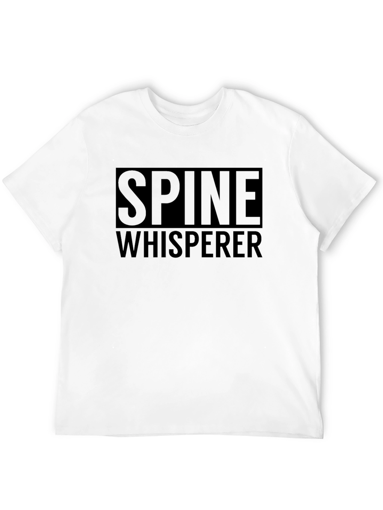 Spine Whisperer Graphic Tee - Black