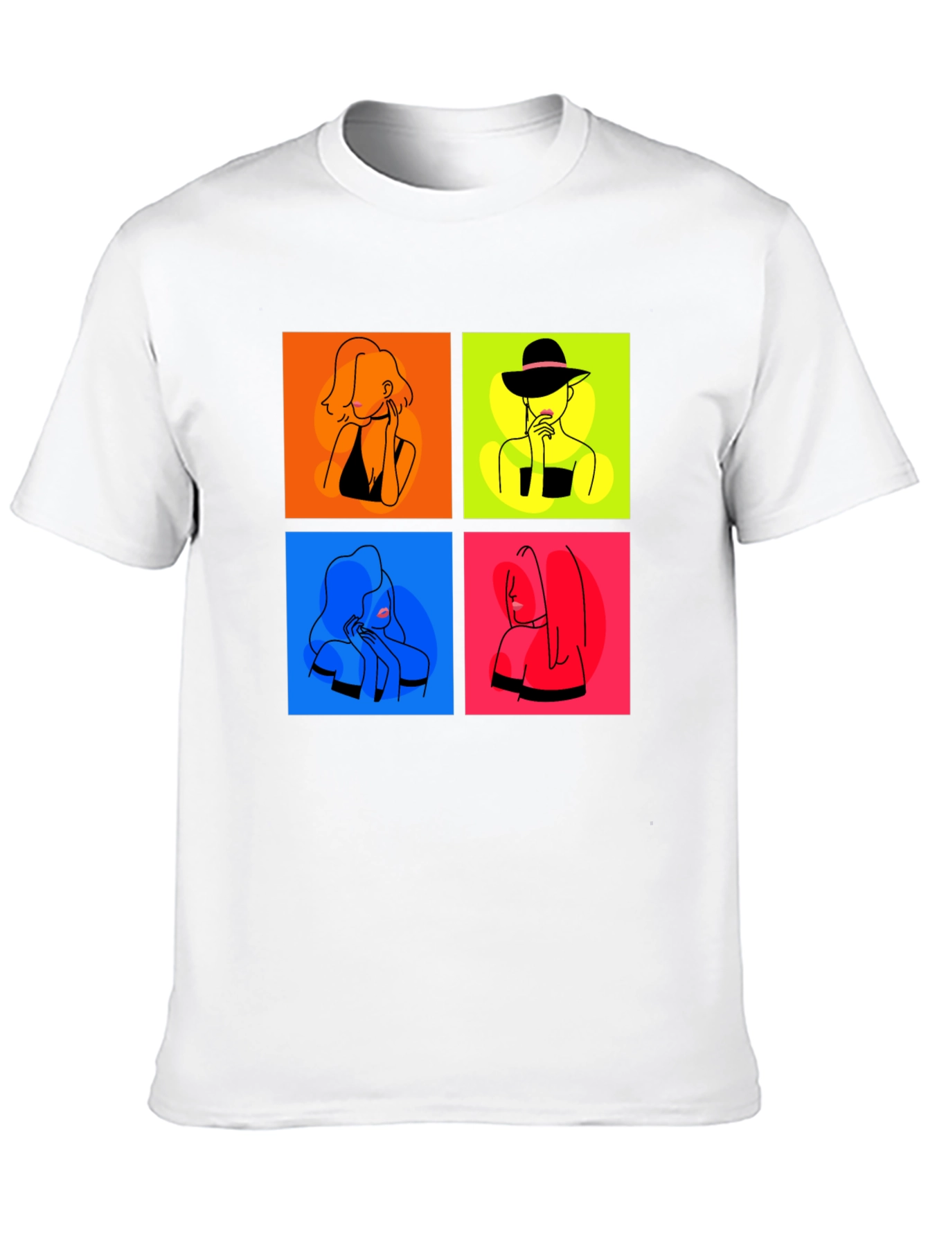 Modern Art Womens T-Shirt