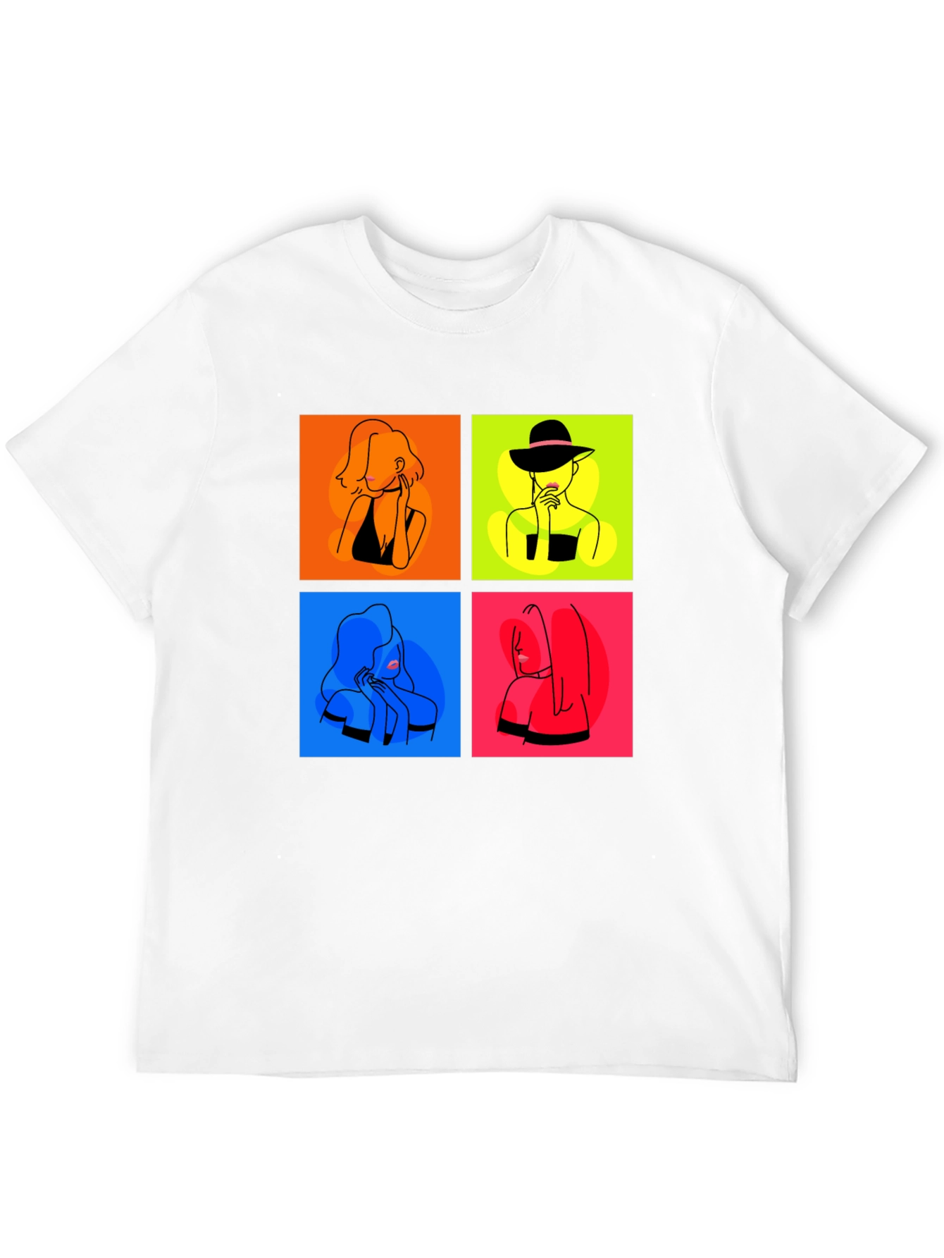 Modern Art Womens T-Shirt