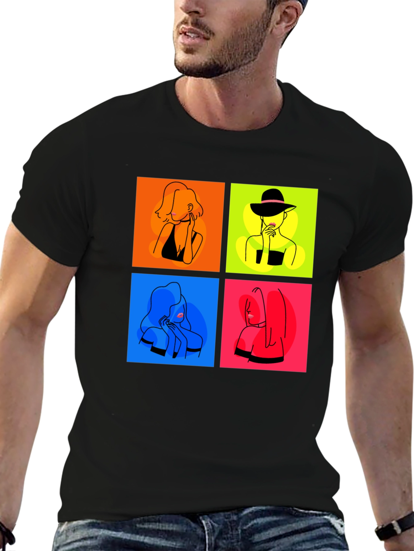 Modern Art Womens T-Shirt