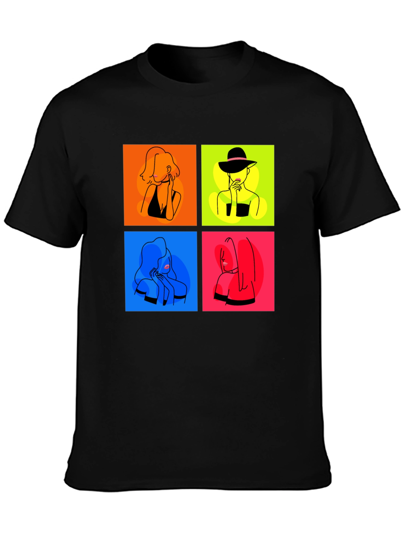 Modern Art Womens T-Shirt